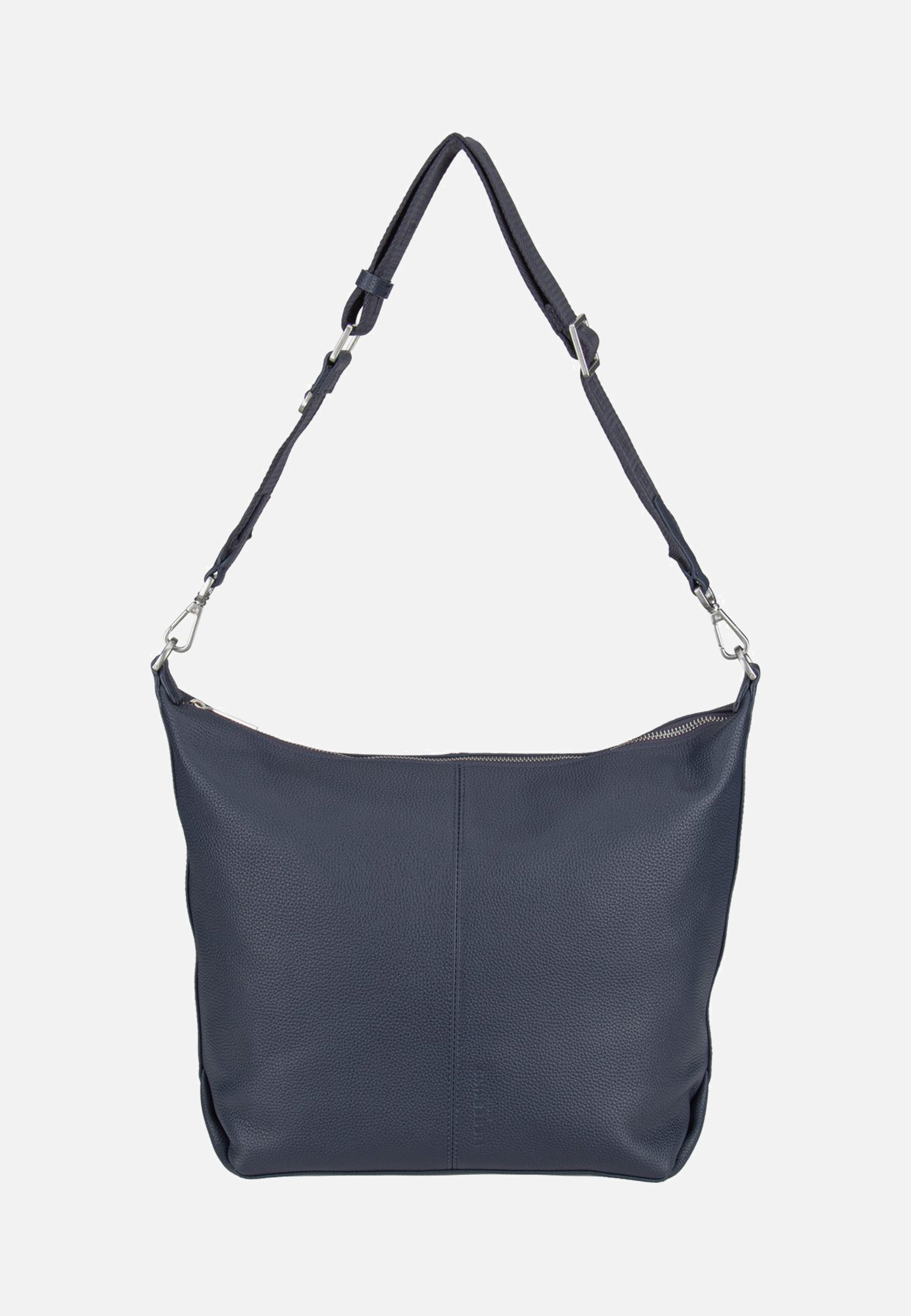 Liebeskind Berlin Paris M Small Pebble Cobalt Night Hobo Bag