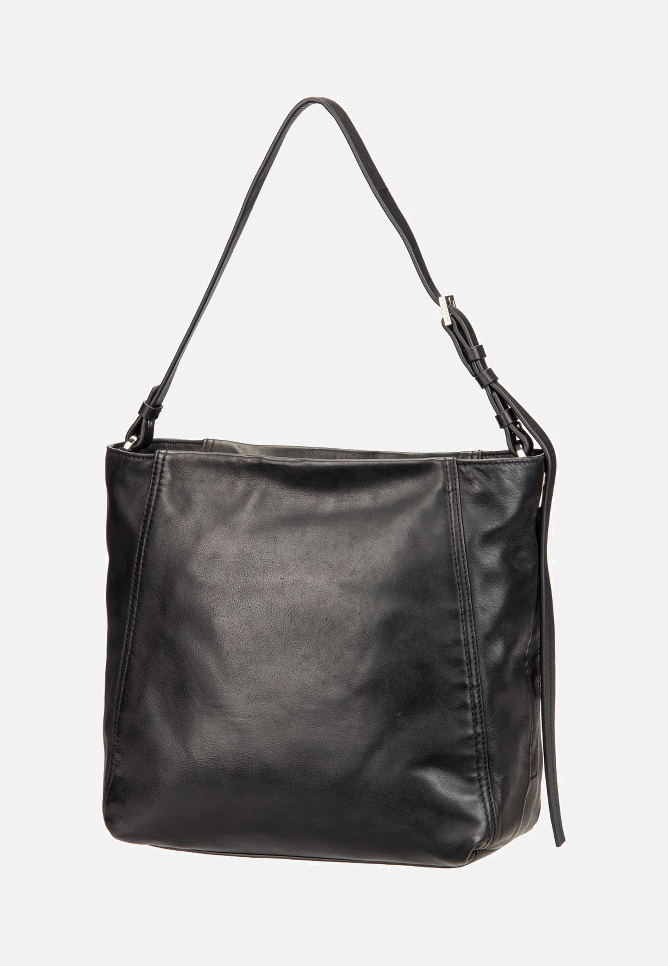 Liebeskind Berlin Chudy Hobo M Sheep Natural Black Hobo Bag