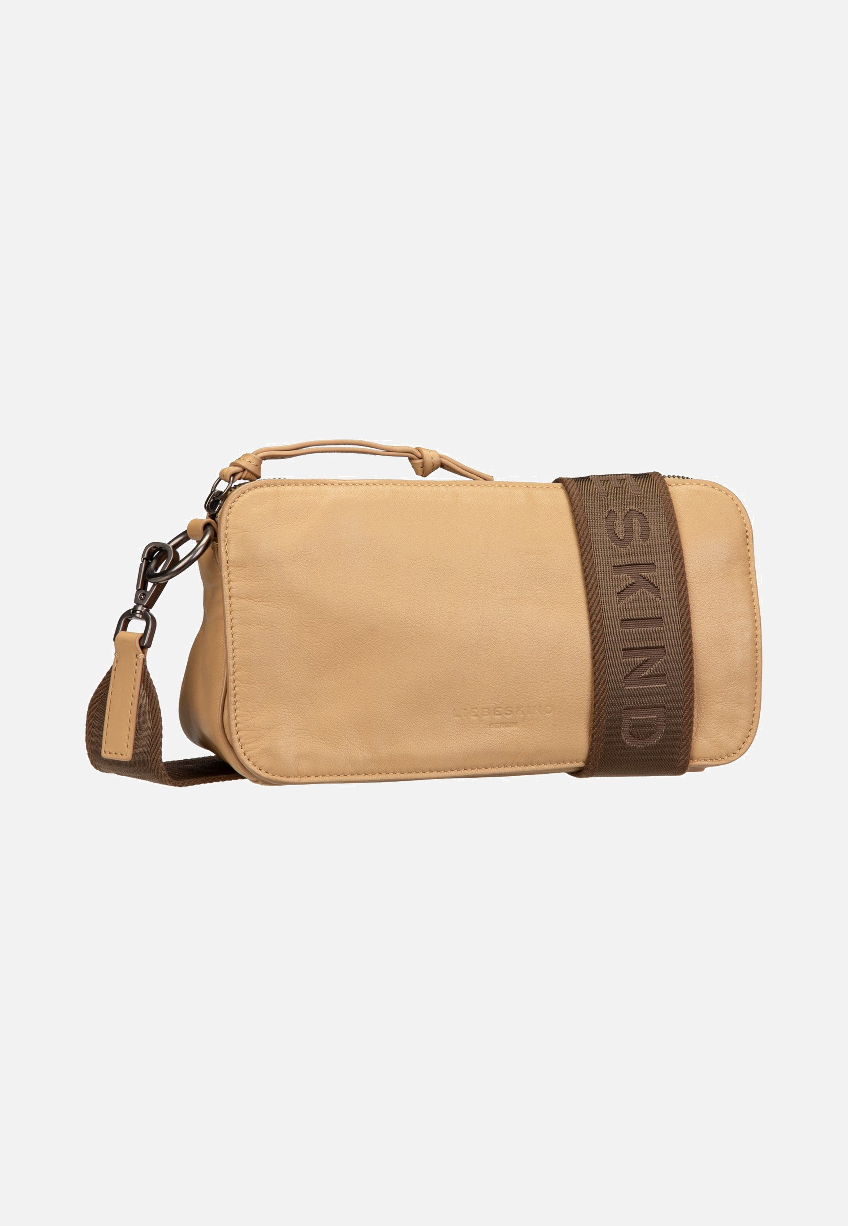 Liebeskind Berlin Clarice Crossbody M Sheep Natural Light Tan Crossbody Bag