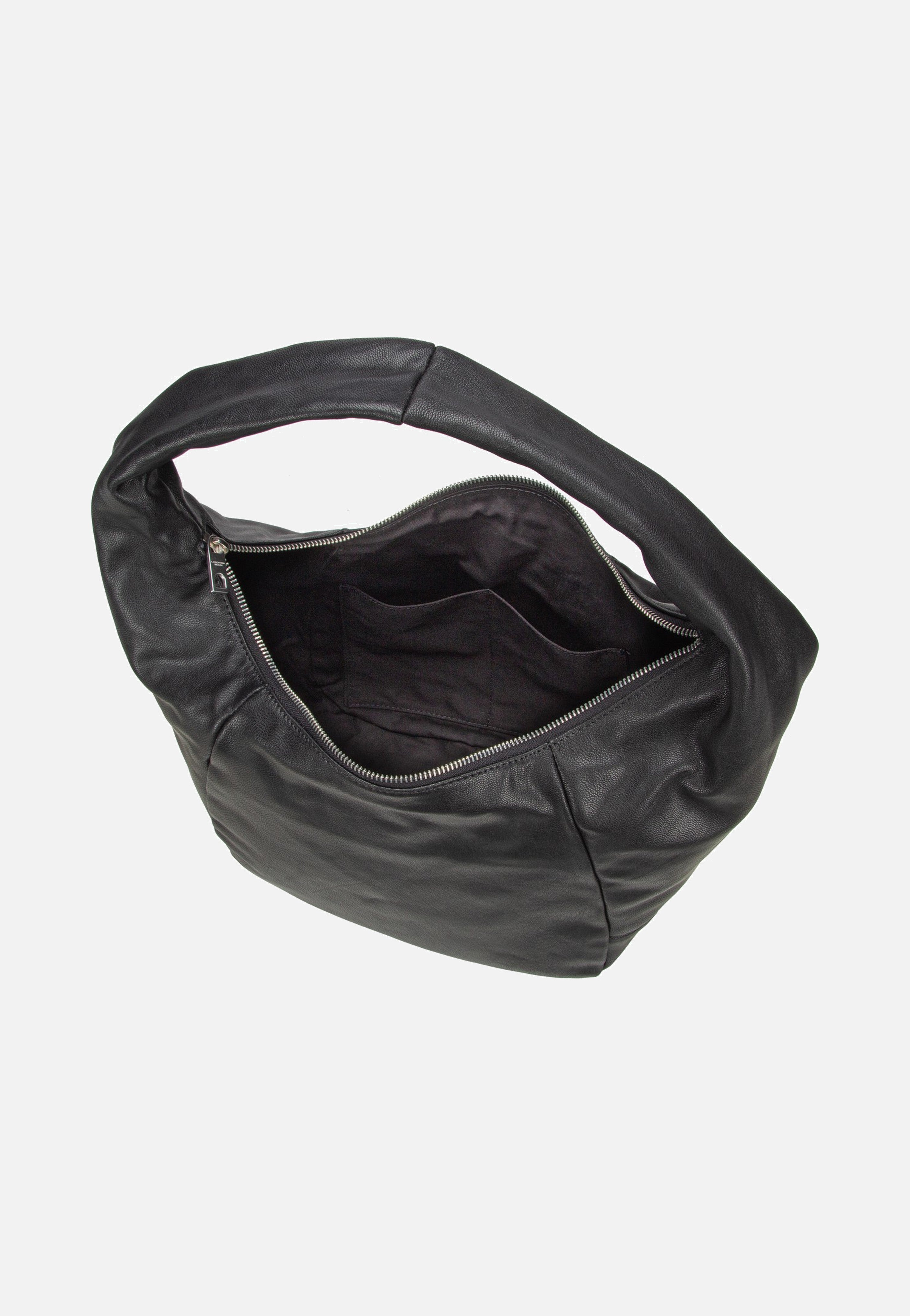 Liebeskind Berlin Farrah Hobo M Vintage Goat Black Hobo Bag