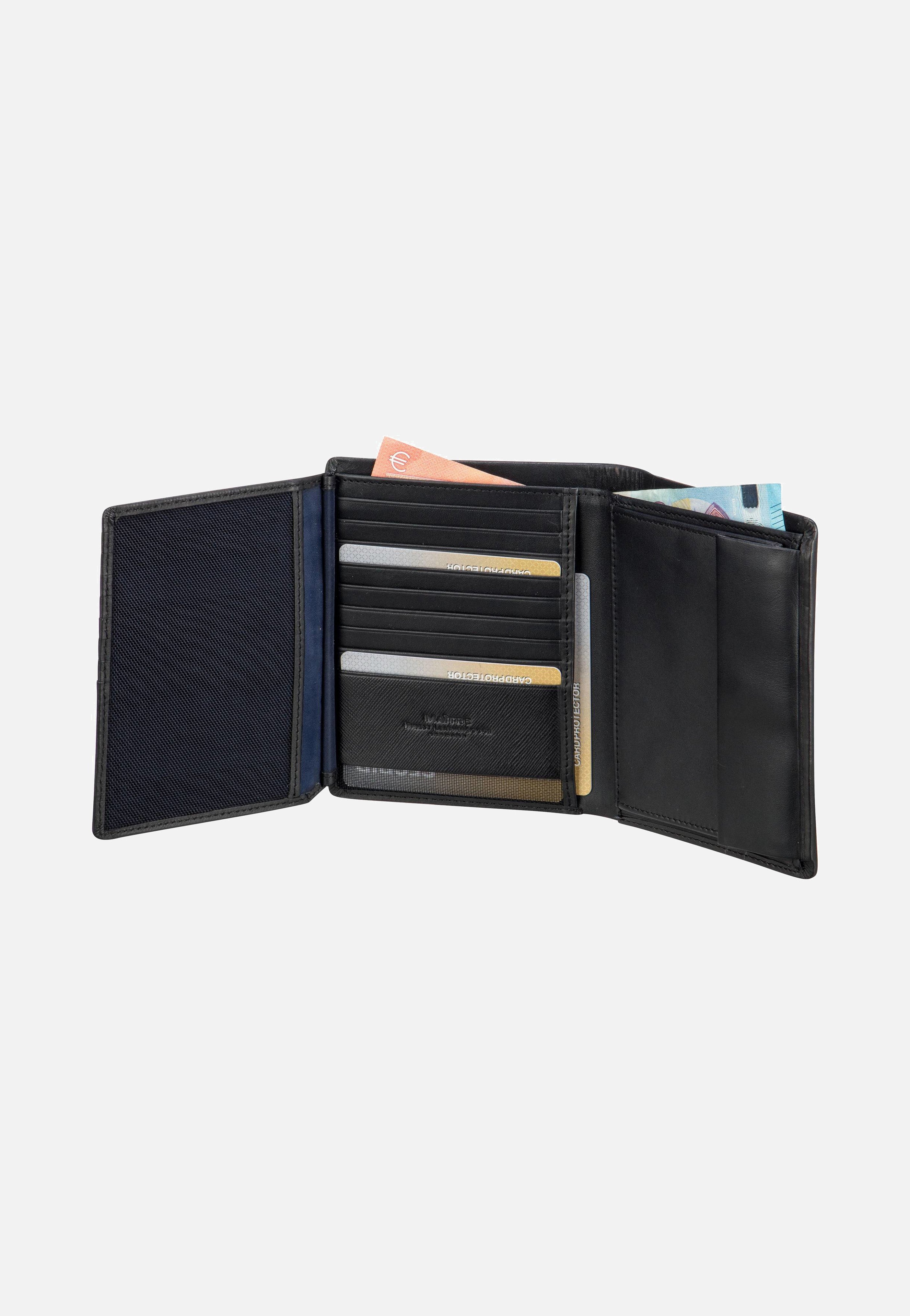 Maître Abtweiler Hamlet Billfold V17 Black Portemonnaie