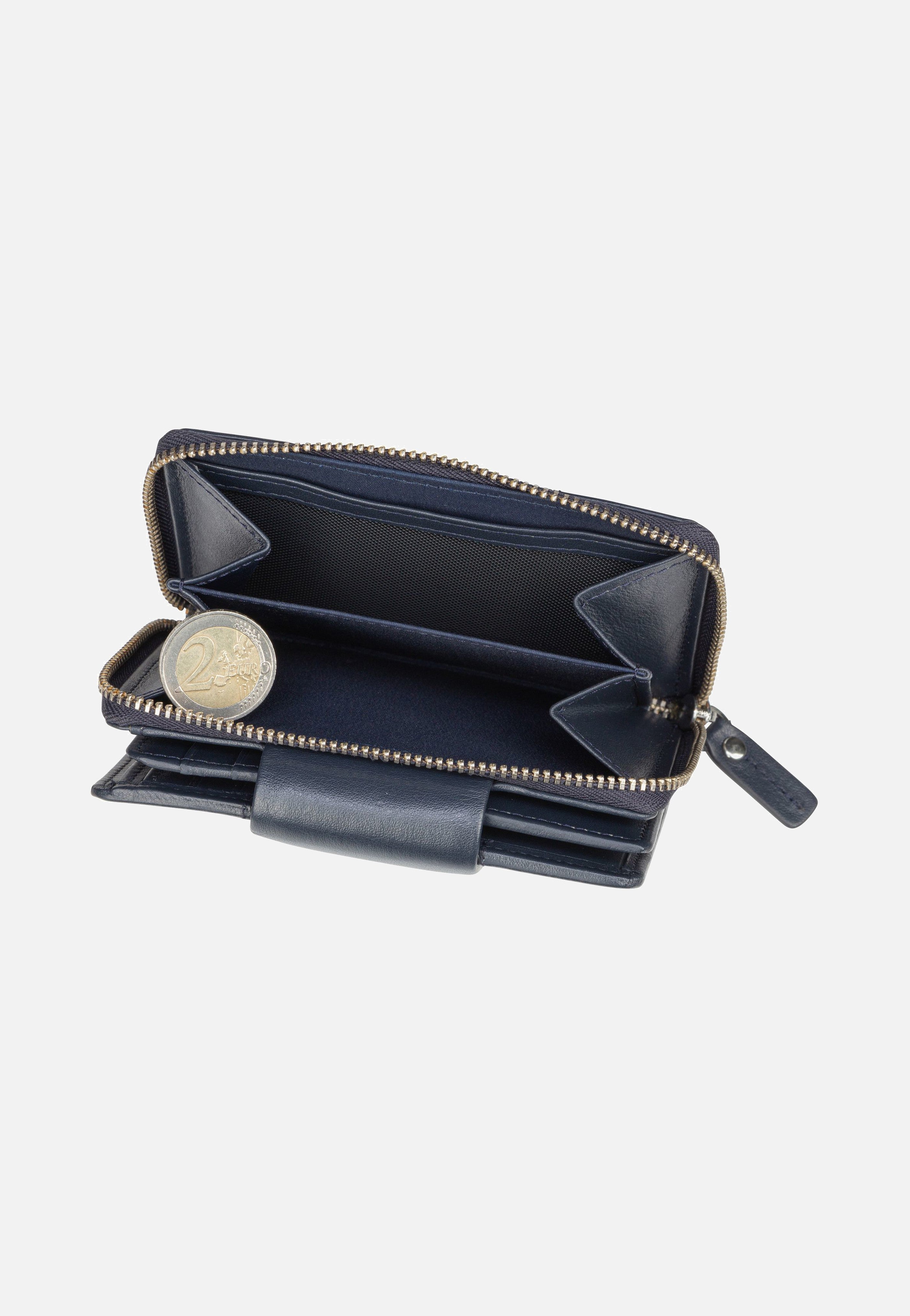 Maître Auen Diethilde Purse MH9FZ Dark Blue Portemonnaie