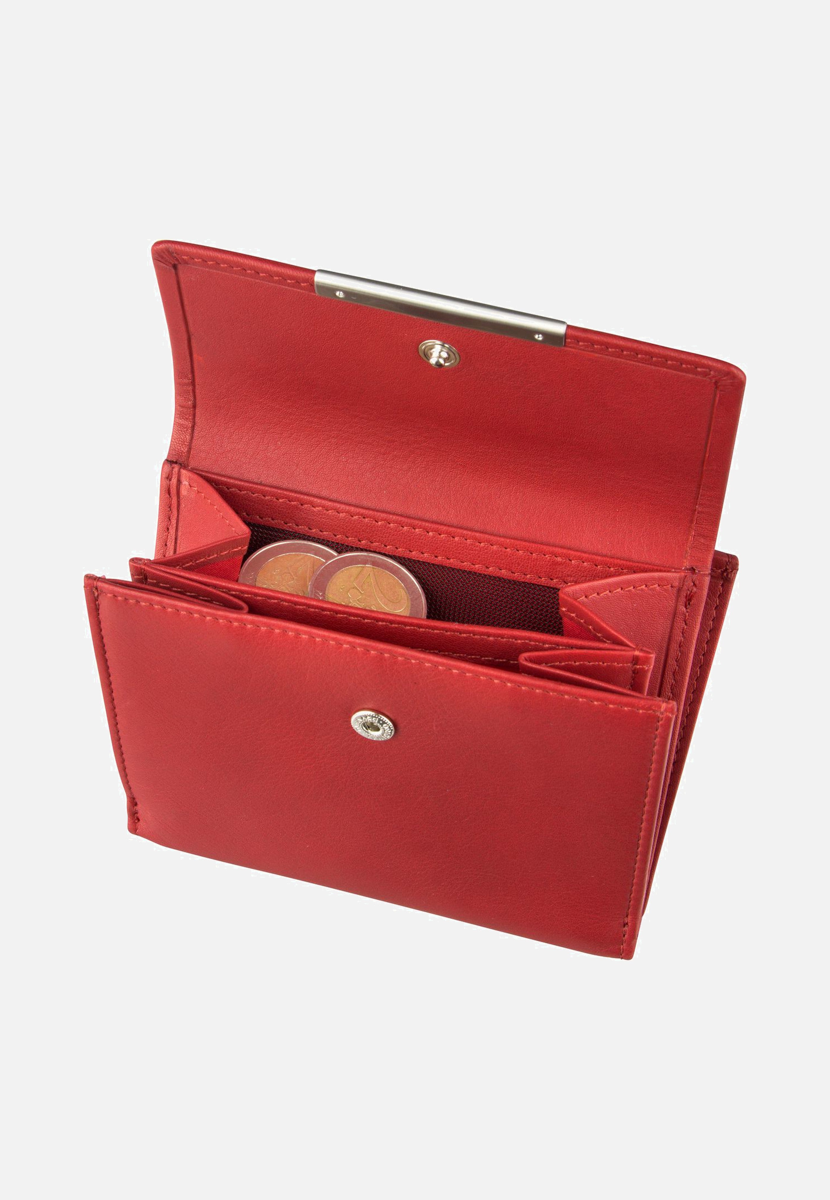 Maître Belg Dartrud Purse MH11F Red Portemonnaie