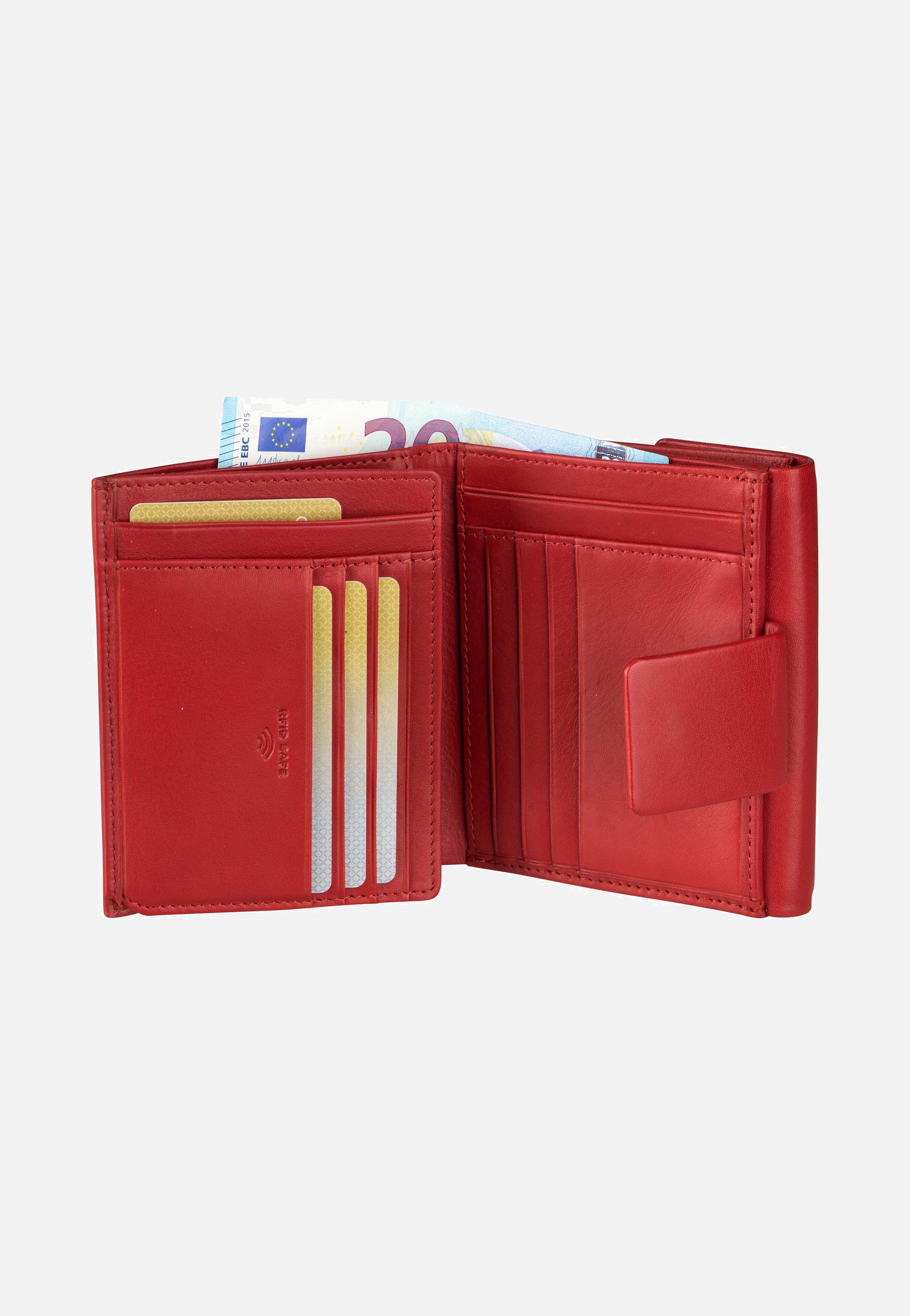 Maître Belg Dartrud Purse MH11F Red Portemonnaie