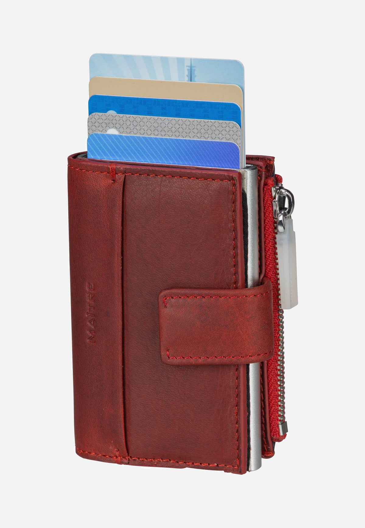Maître Birkenfeld C Four E-Cage SV8 Red Card Holder