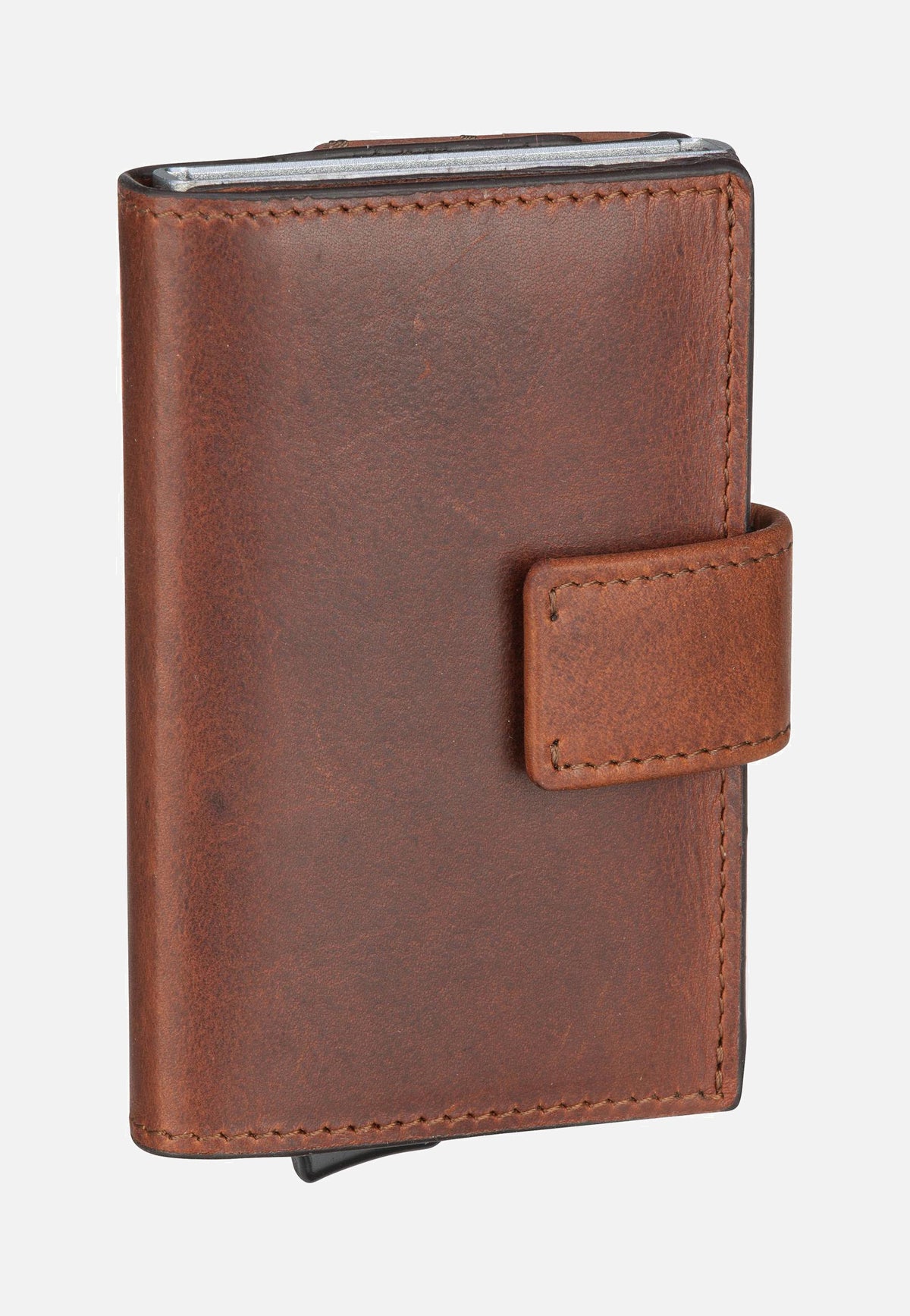 Maître Birkenfeld C Three E-Cage SV8F Cognac Card Holder