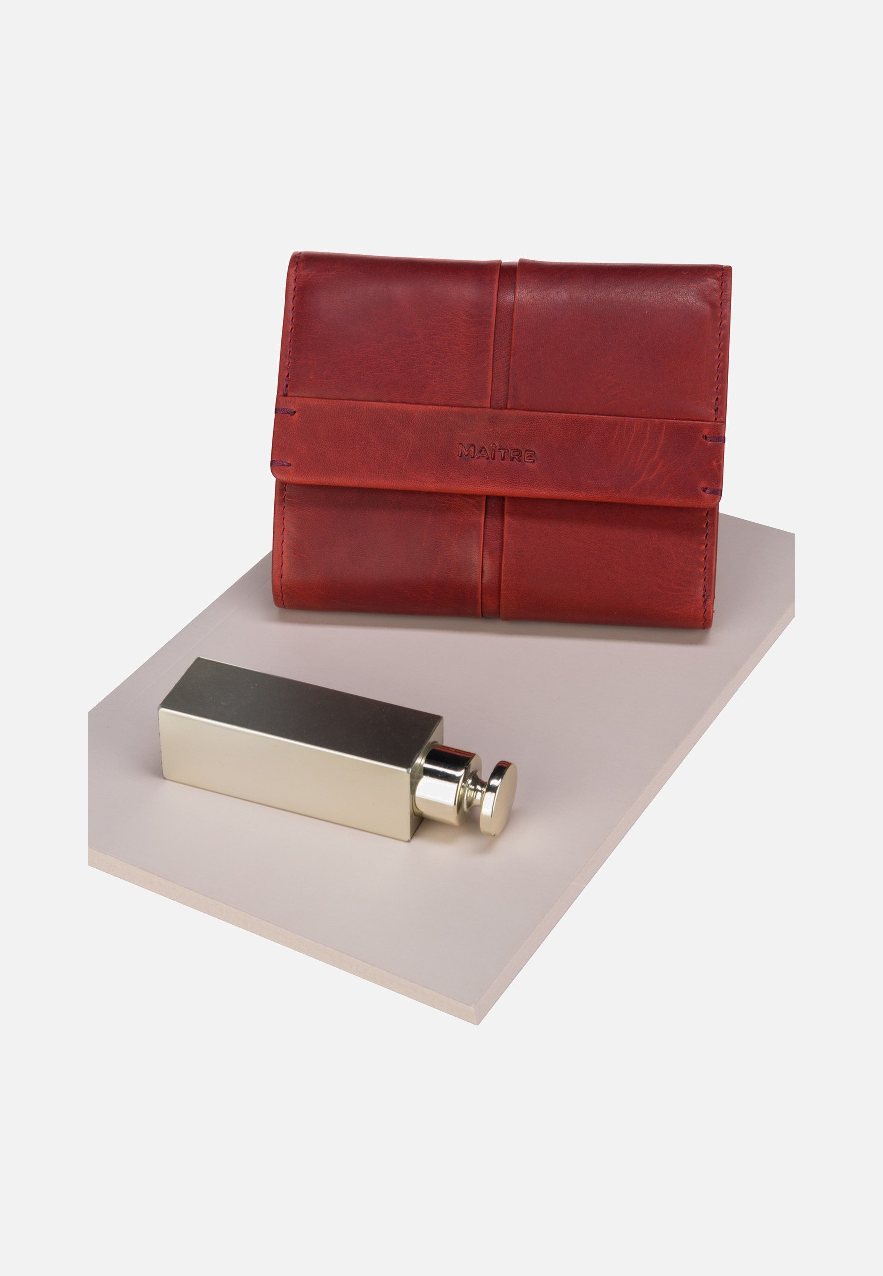 Maître Birkenfeld Dalene Purse SH8F Red Portemonnaie