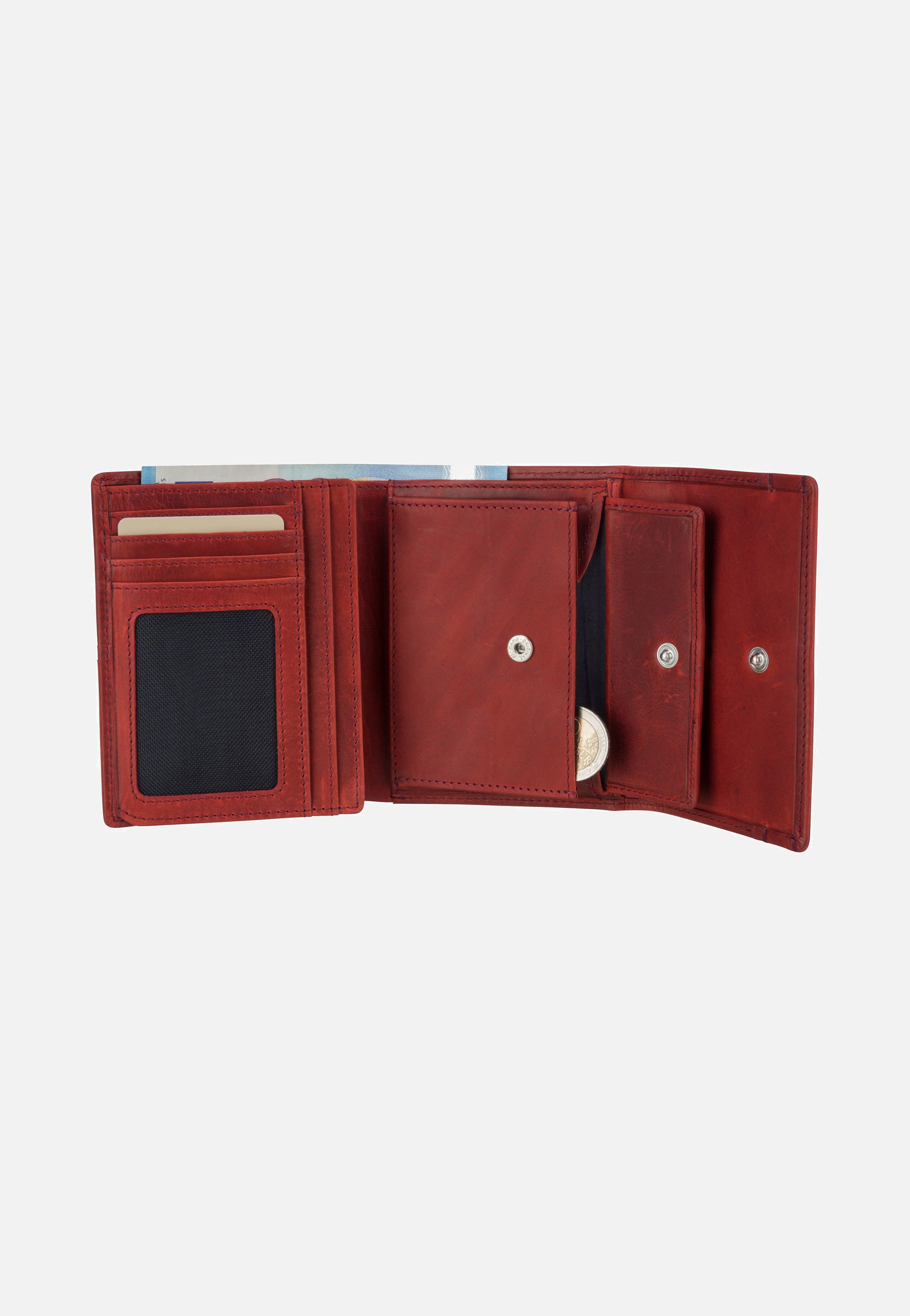 Maître Birkenfeld Dalene Purse SH8F Red Portemonnaie