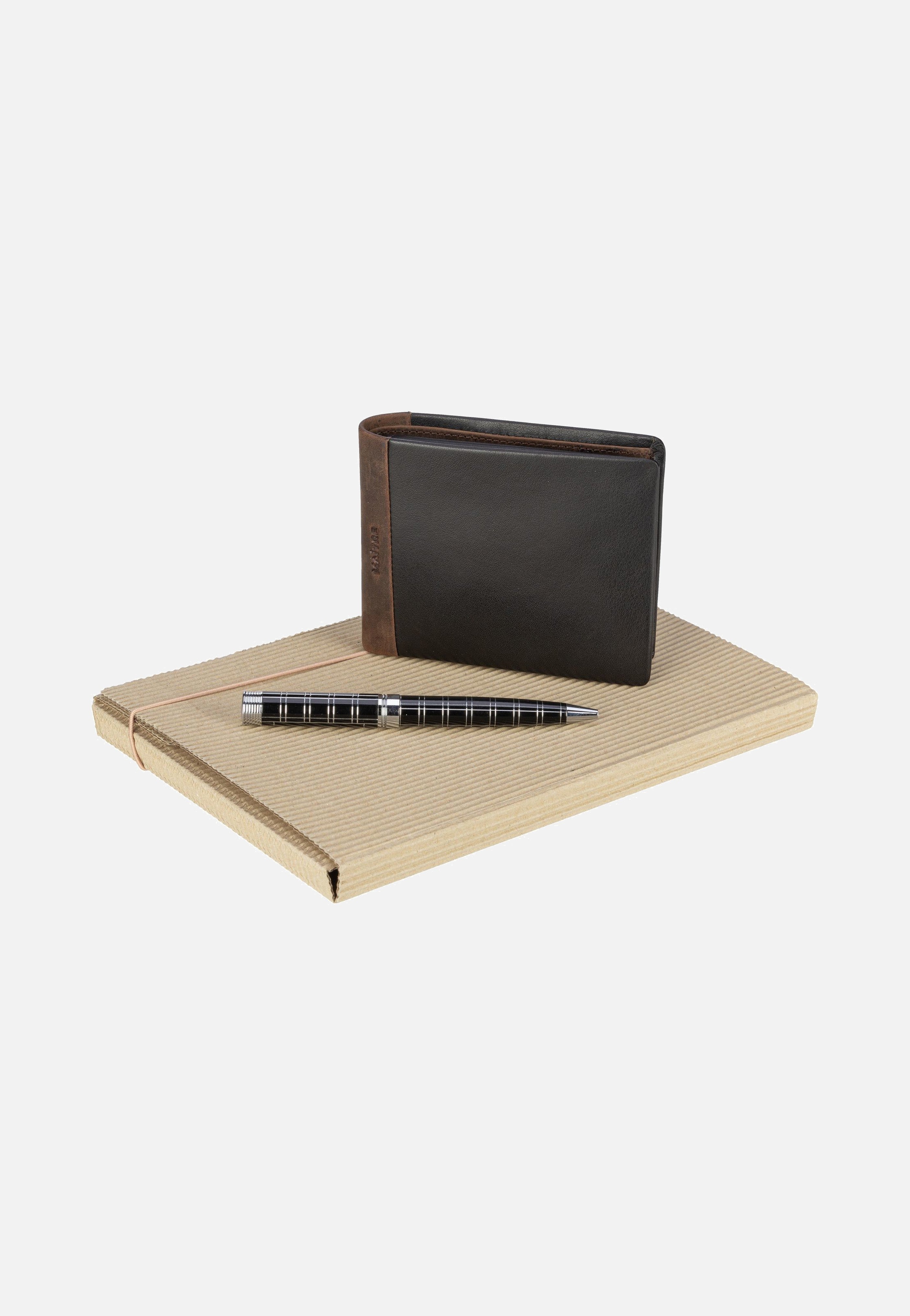 Maître Bundenbach Gandolf Billfold H4 Dark Brown Portemonnaie
