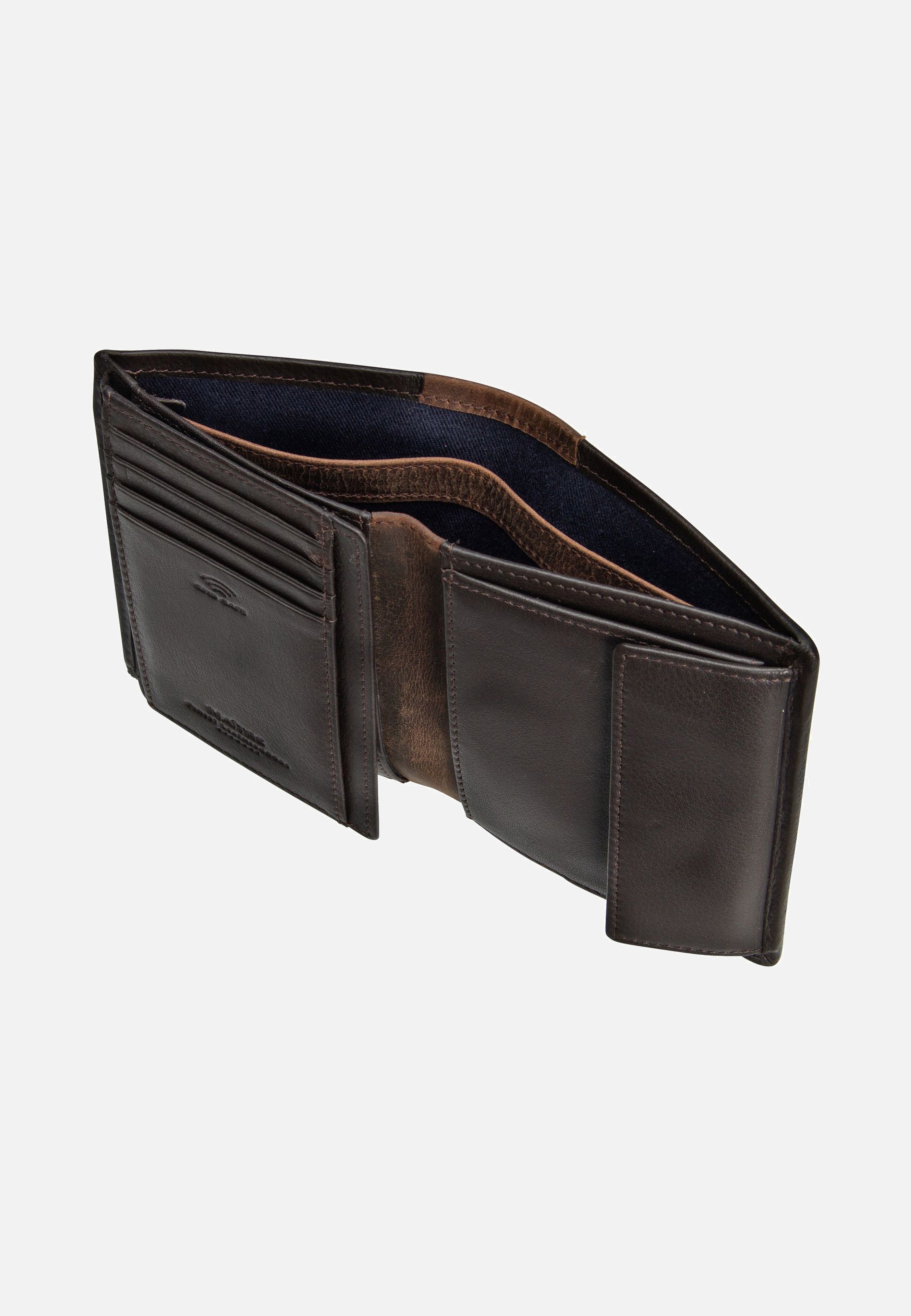 Maître Bundenbach Hainer Billfold V8 Dark Brown Portemonnaie