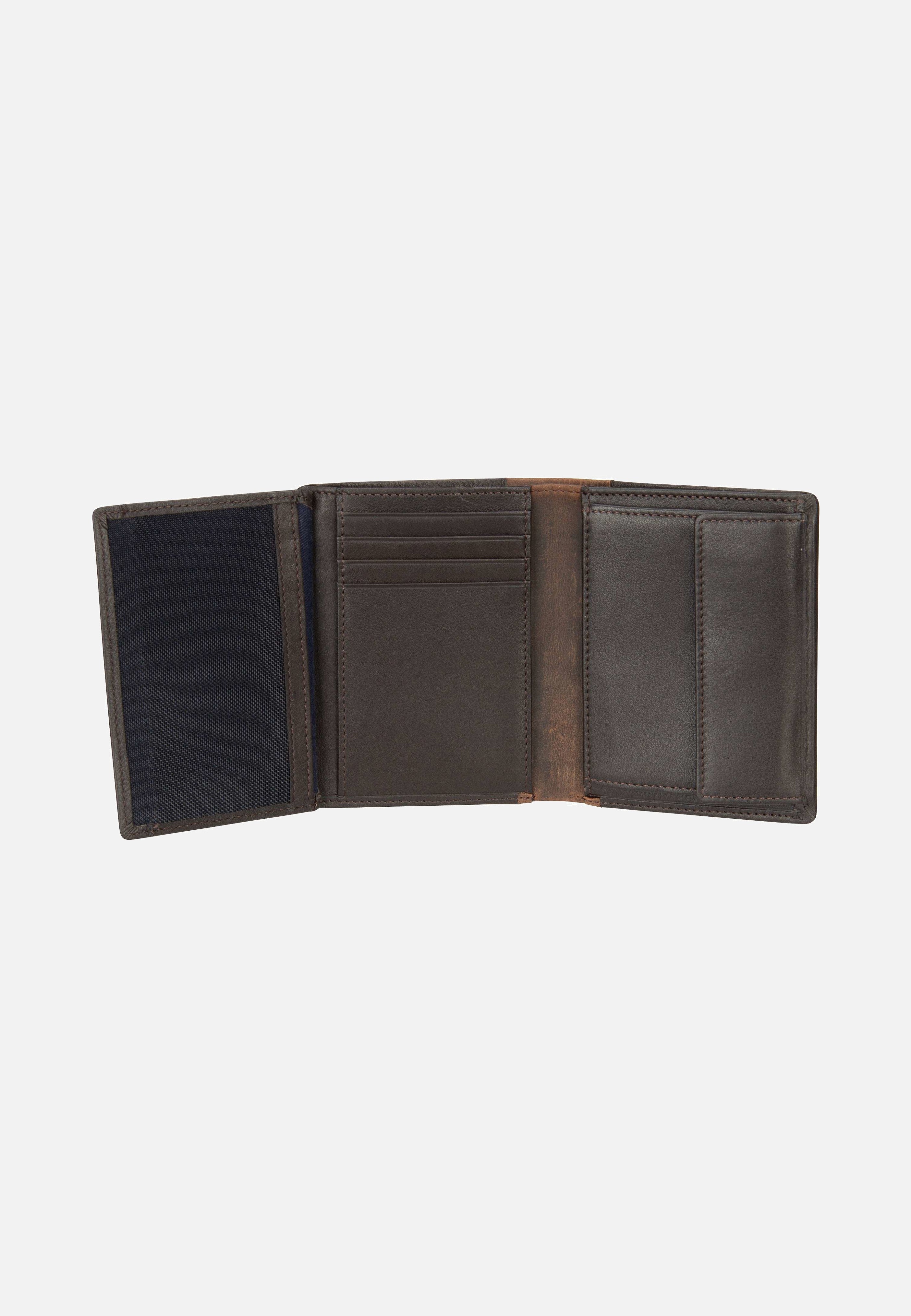 Maître Bundenbach Hainer Billfold V8 Dark Brown Portemonnaie