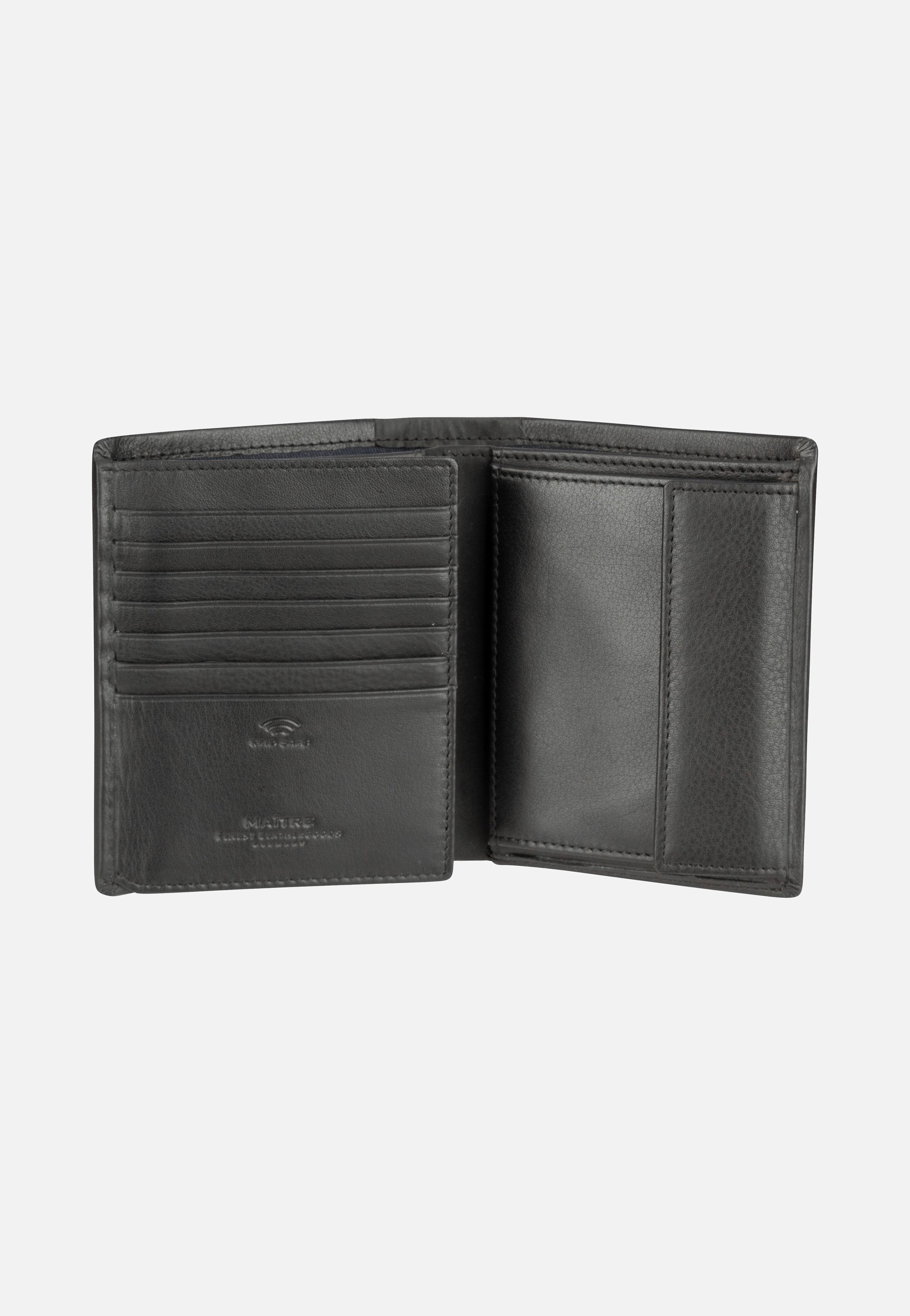 Maître Bundenbach Hamlet Billfold V10 Black Portemonnaie