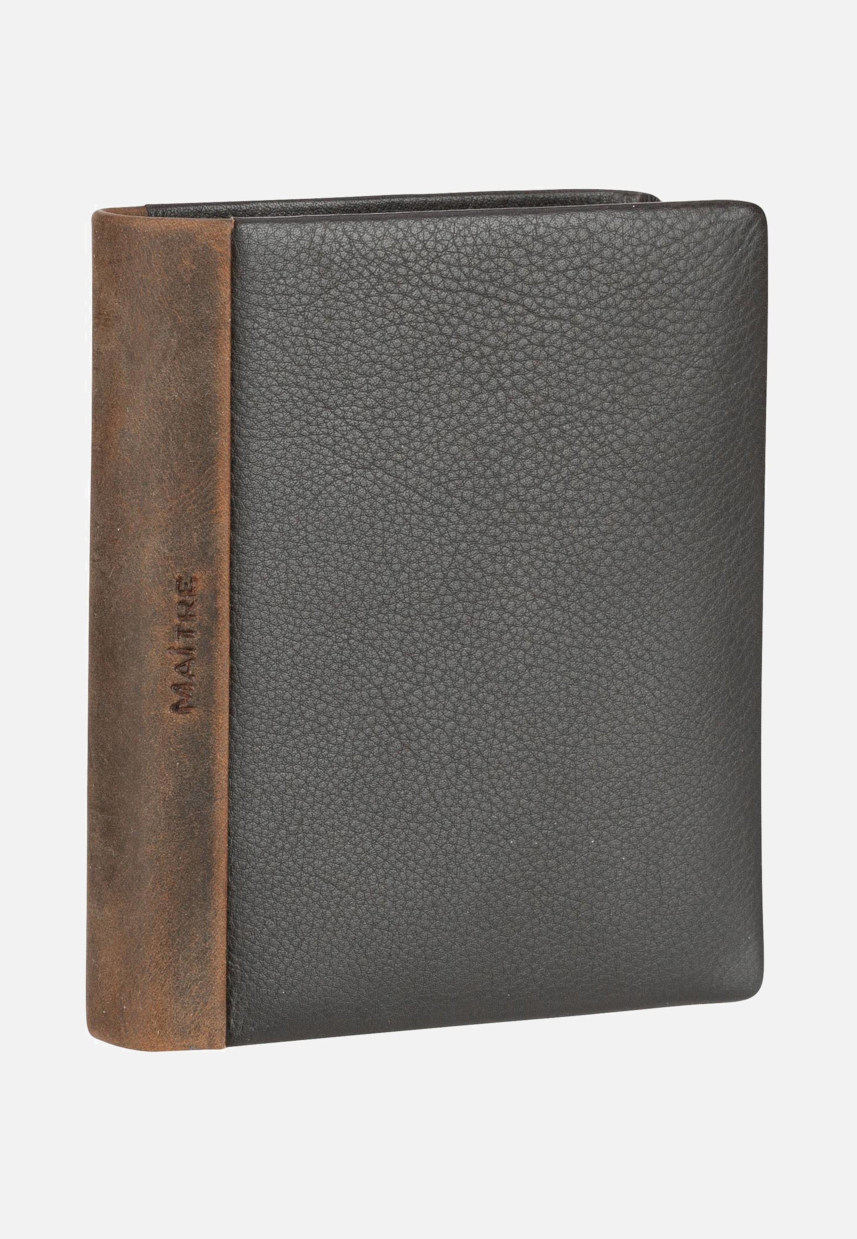 Maître Bundenbach Hamlet Billfold V10 Dark Brown Portemonnaie