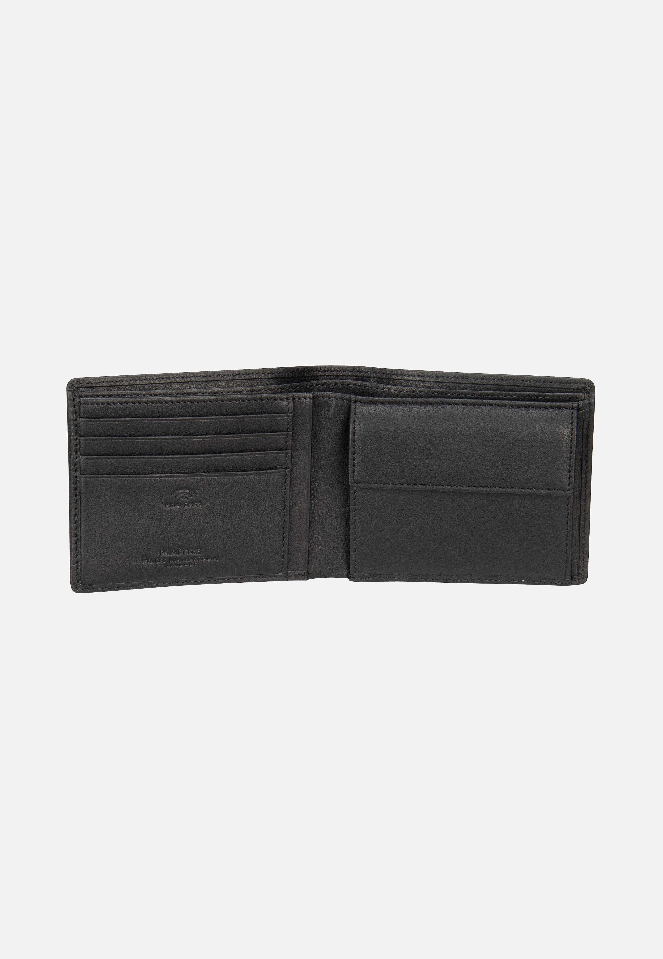 Maître F3 Gilbrecht Billfold H4 Black Portemonnaie