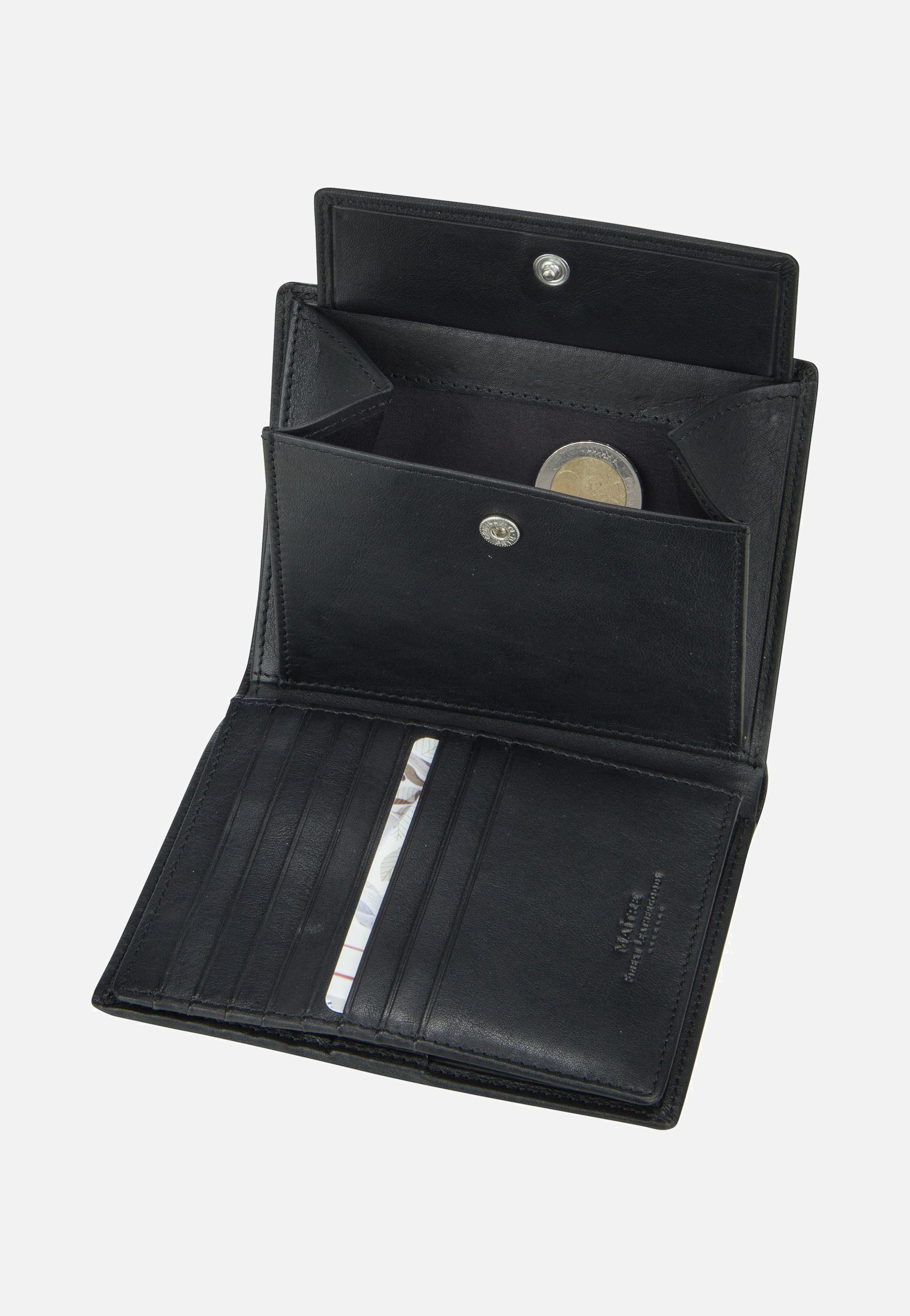 Maître F3 Heinbert Billfold V14 Black Portemonnaie