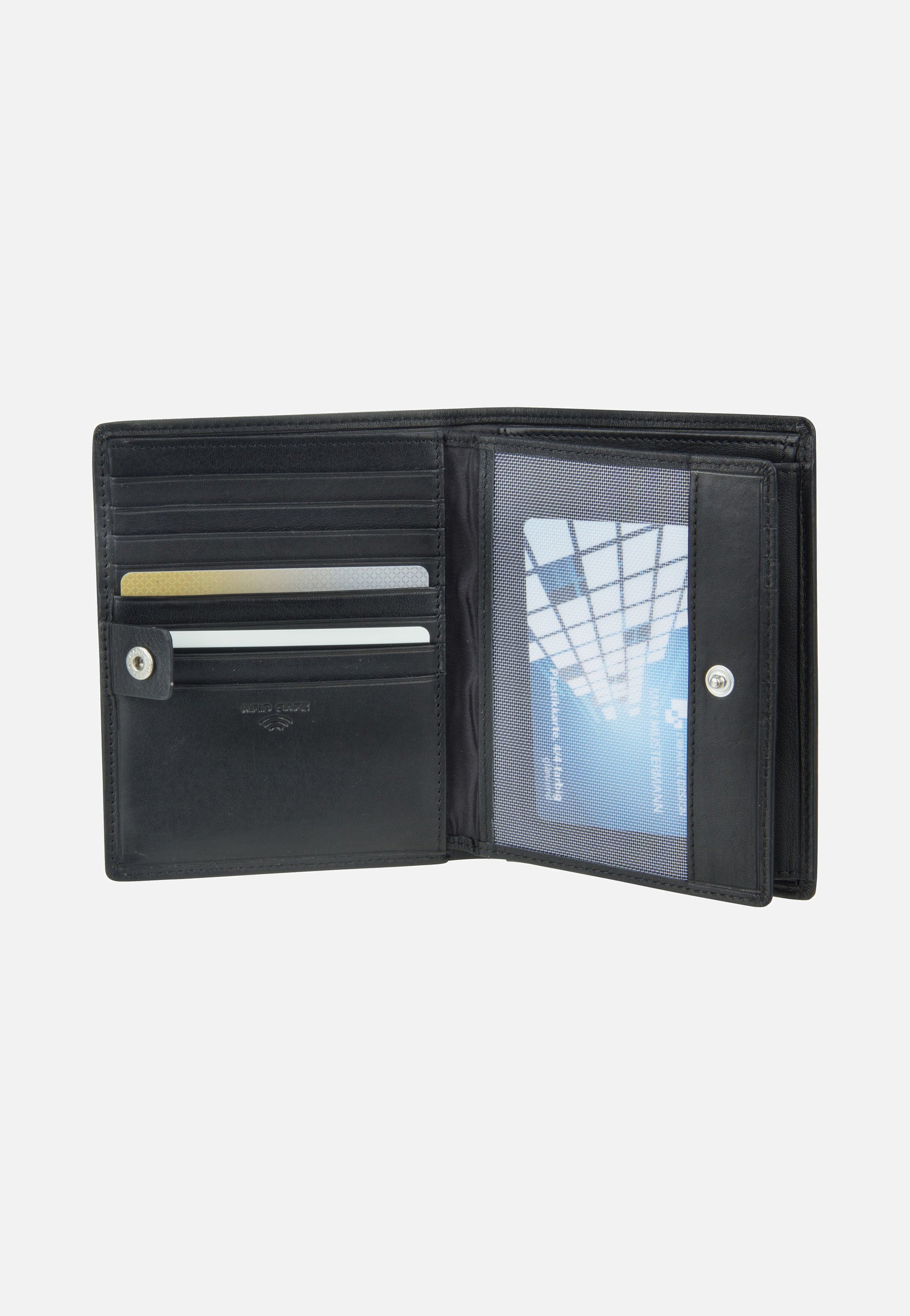 Maître F3 Heinbert Billfold V14 Black Portemonnaie