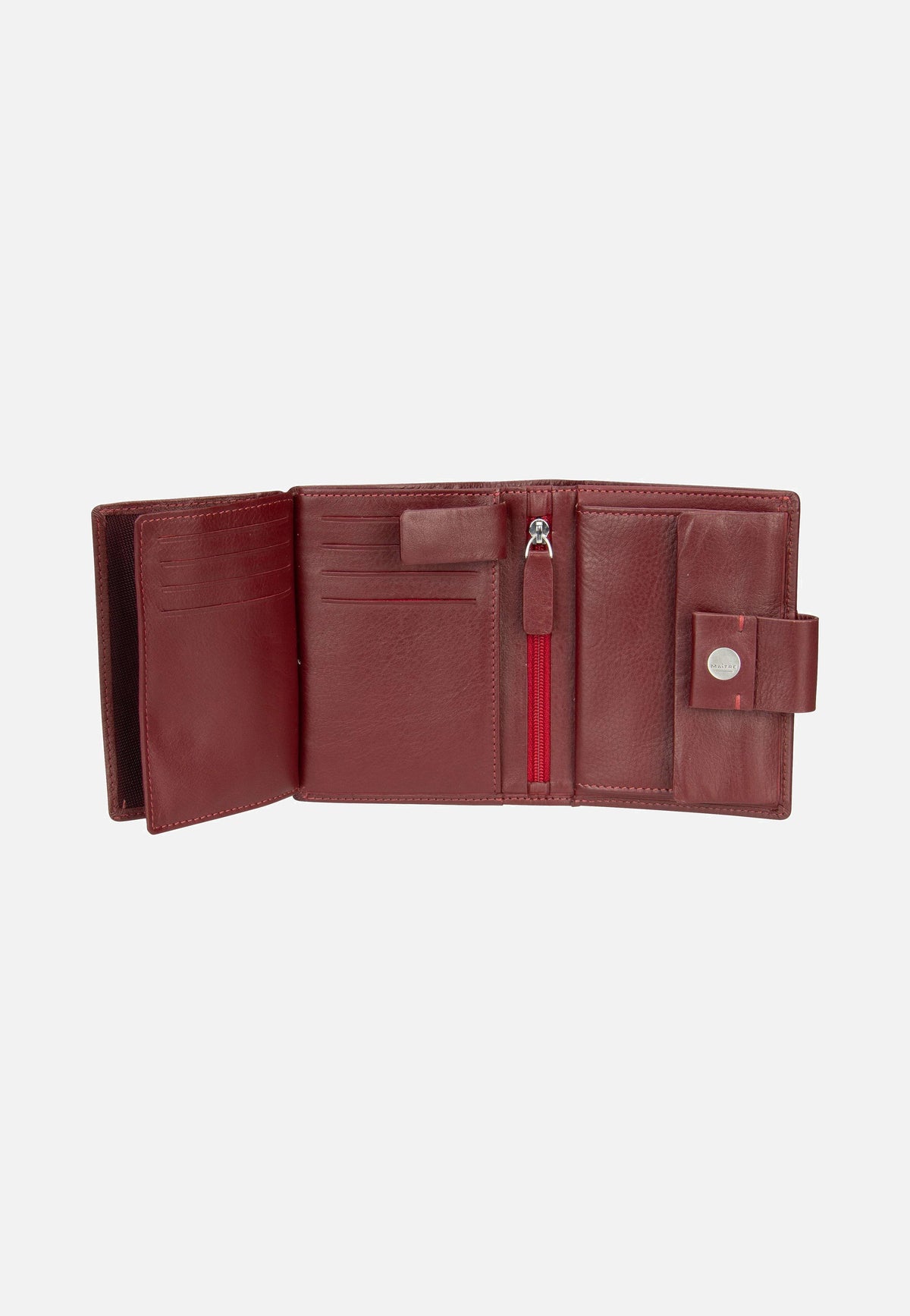 Maître Henau Dawina Purse MV9F Red Portemonnaie
