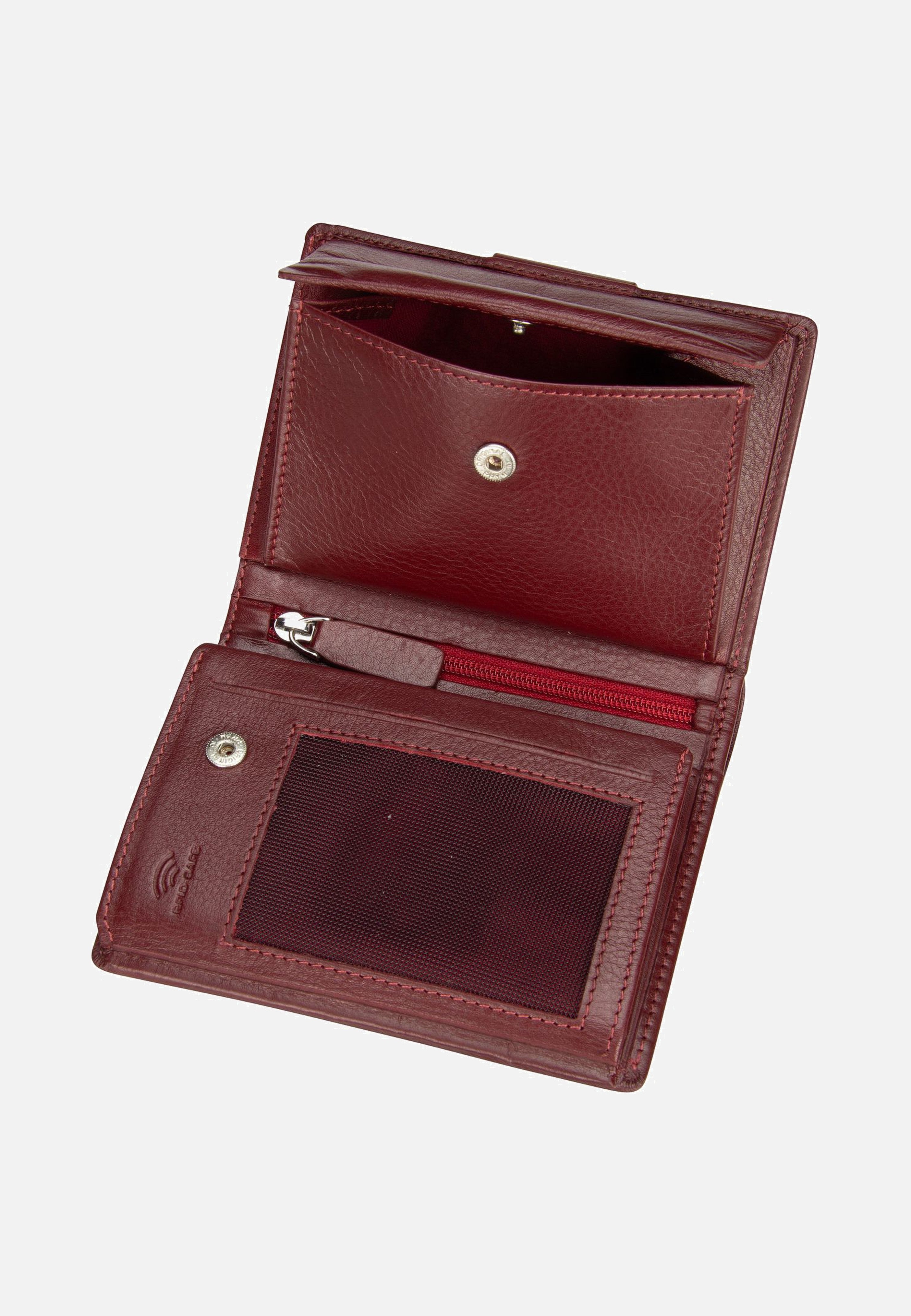 Maître Henau Dawina Purse MV9F Red Portemonnaie