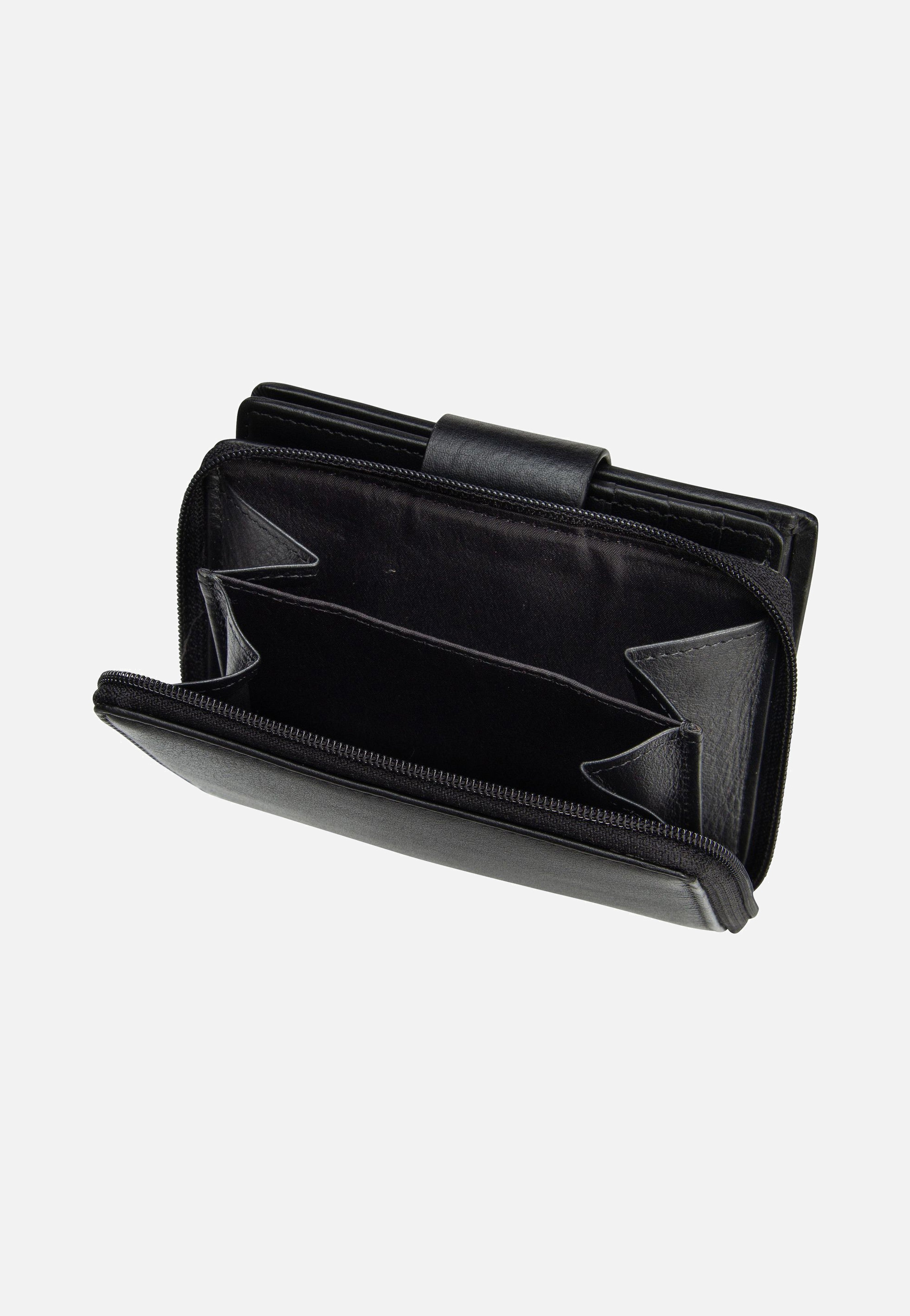 Maître Henau Diethilde Purse MH9FZ Black Portemonnaie
