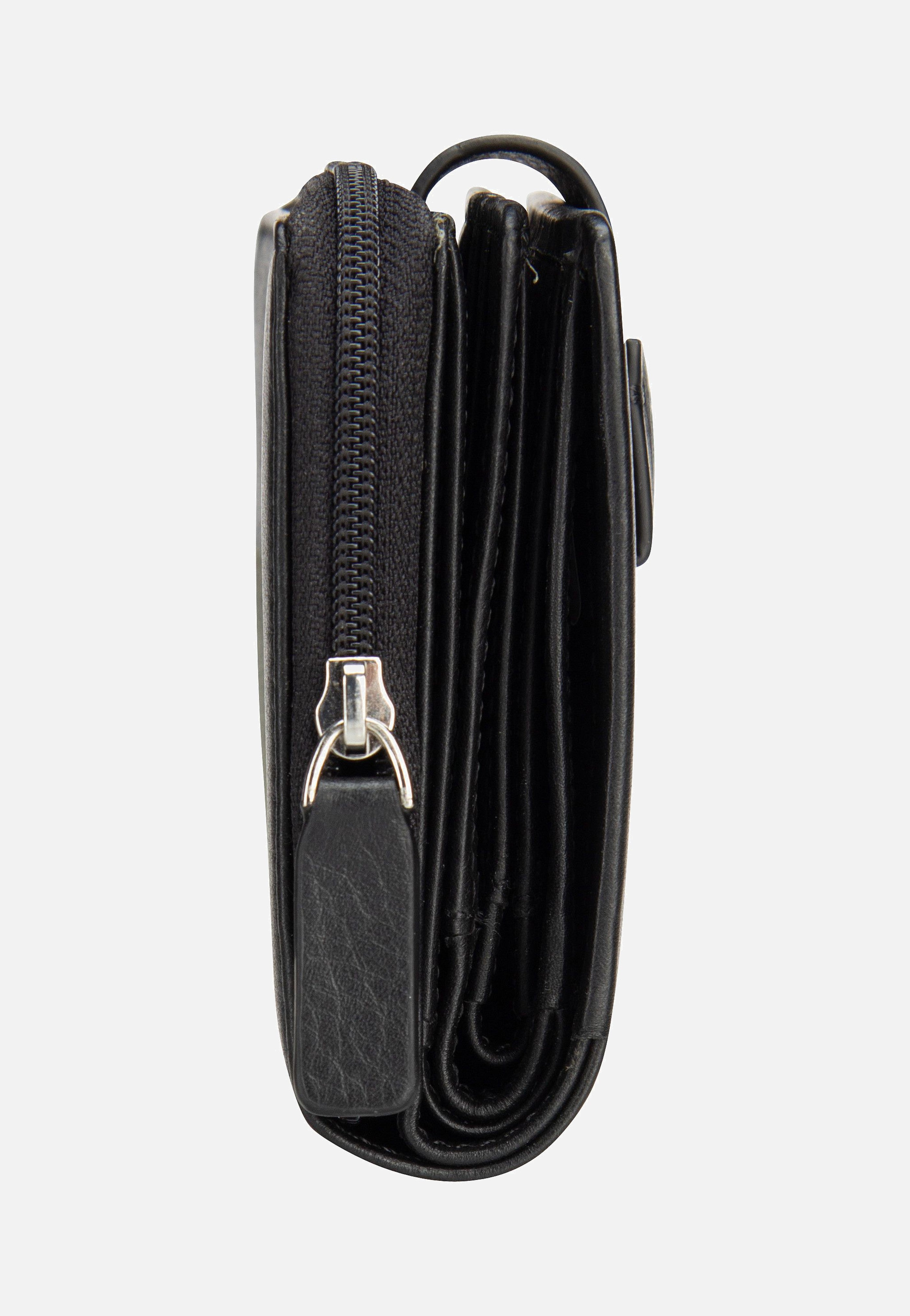 Maître Henau Diethilde Purse MH9FZ Black Portemonnaie