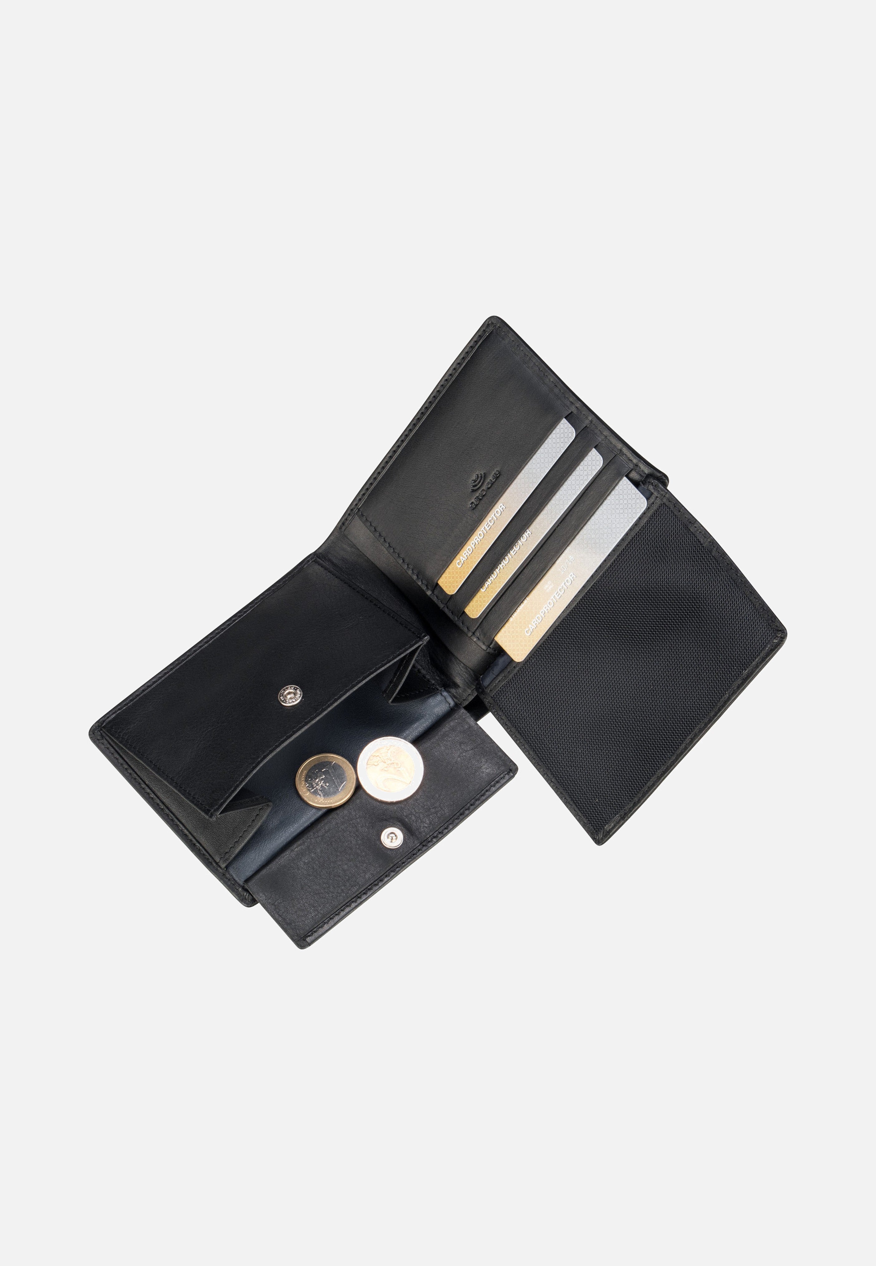 Maître Hundsbach Galbert Billfold H10 Black Portemonnaie