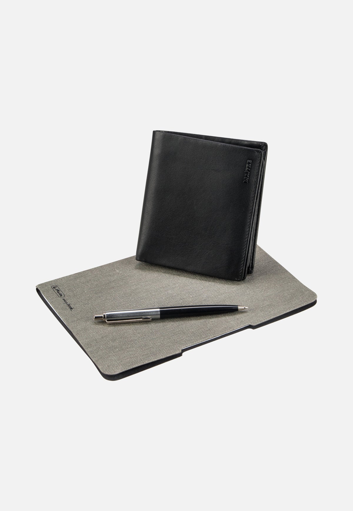 Maître Hundsbach Hugwald Billfold V14 Black Portemonnaie
