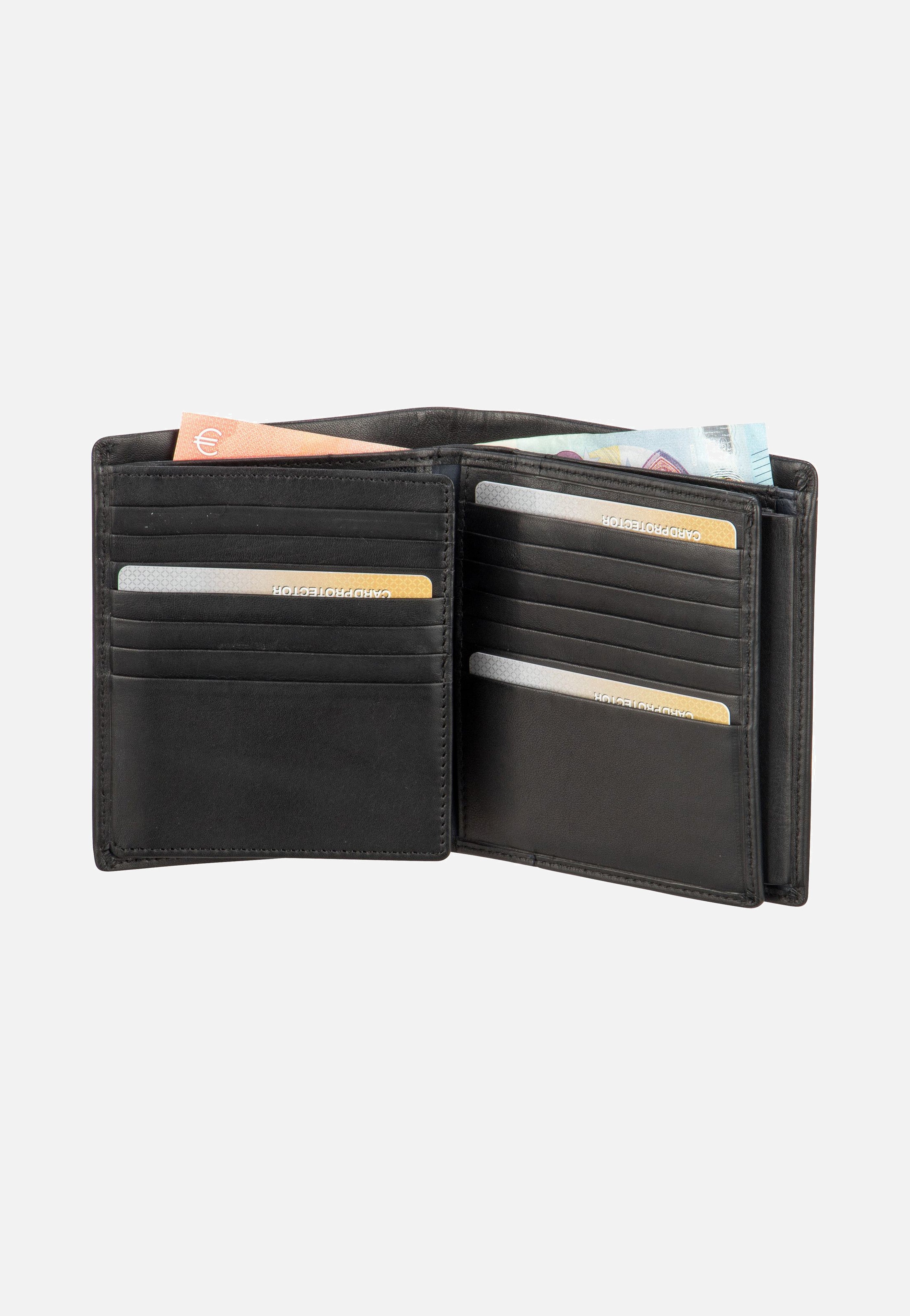 Maître Hundsbach Hugwald Billfold V14 Black Portemonnaie