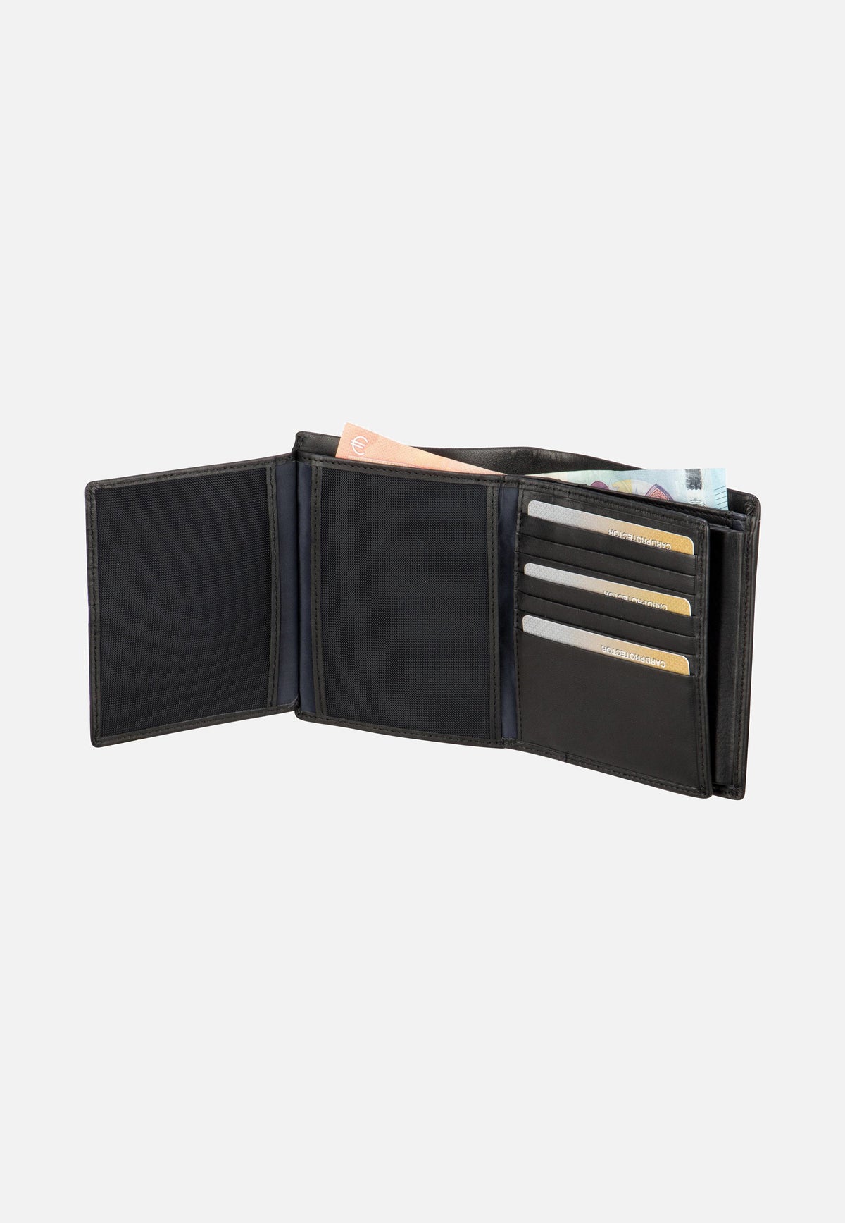 Maître Hundsbach Hugwald Billfold V14 Black Portemonnaie