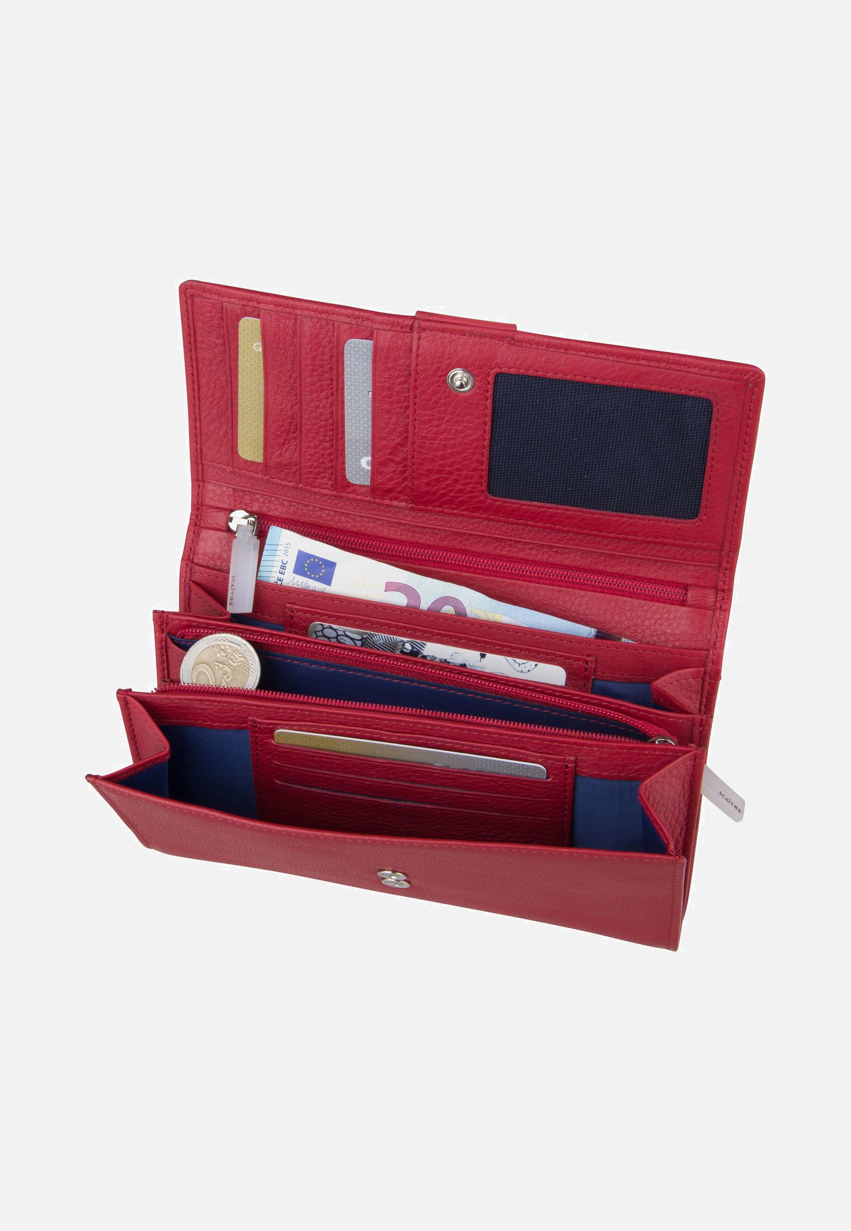 Maître Kirschroth Diedburg Purse LH14 Red Portemonnaie