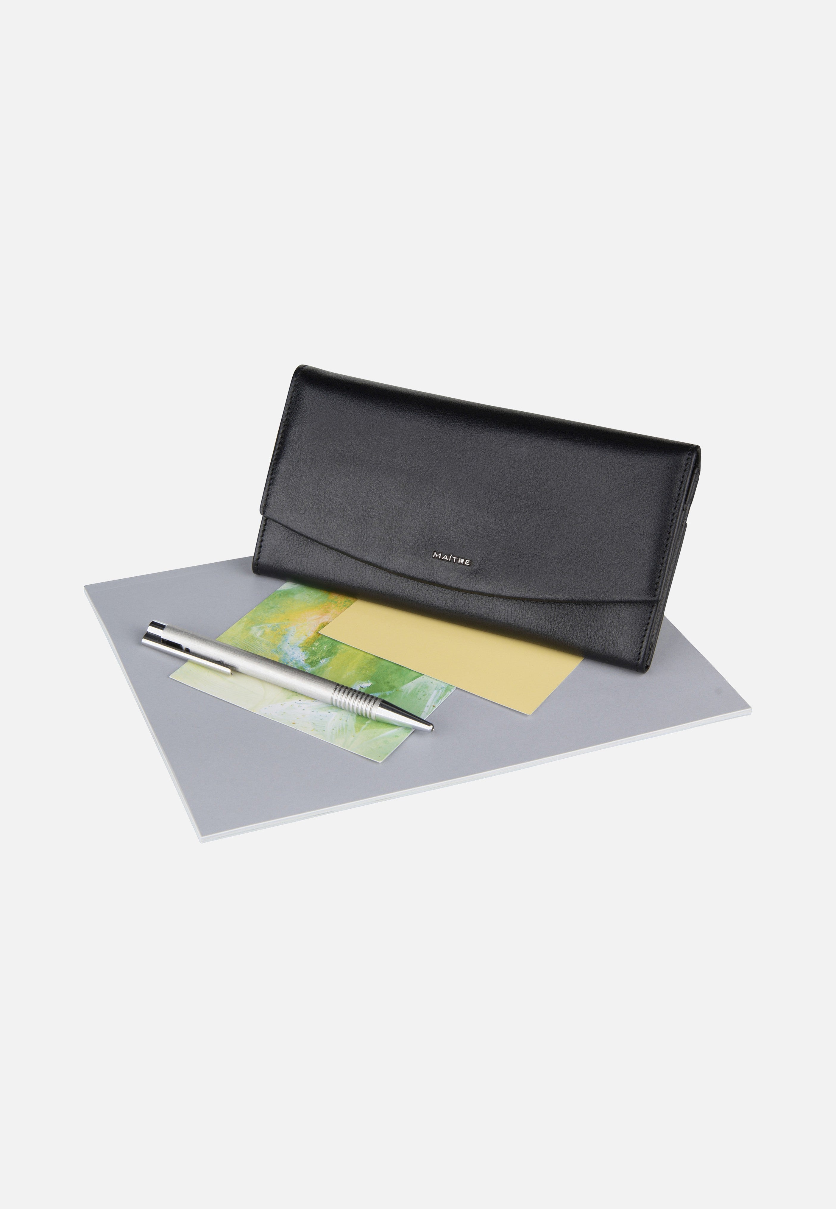 Maître Leisel Diedburg Purse LH8F Black Portemonnaie