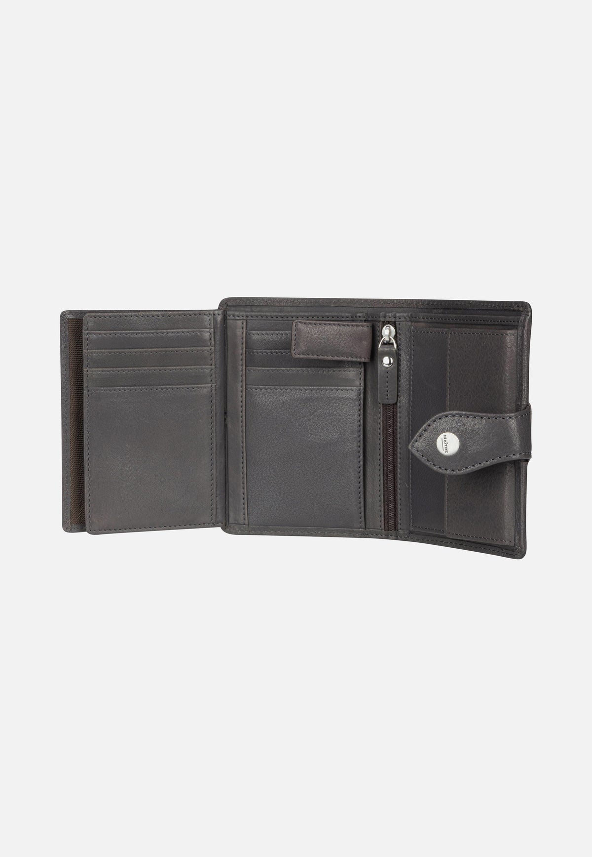 Maître Lemberg Dawina Purse MV9F Dark Grey Portemonnaie