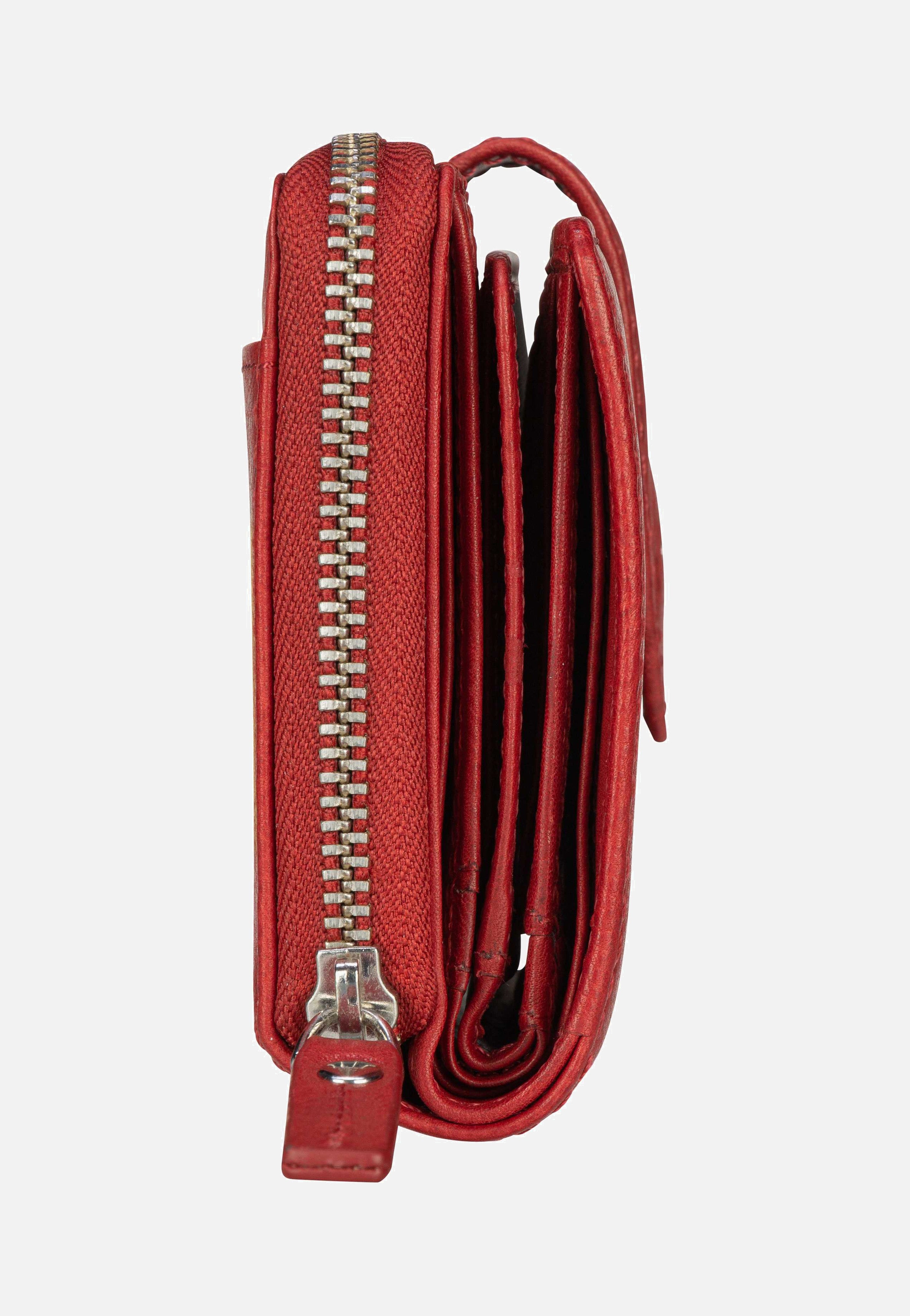 Maître Lemberg Diethilde Purse MH16FZ Red Portemonnaie
