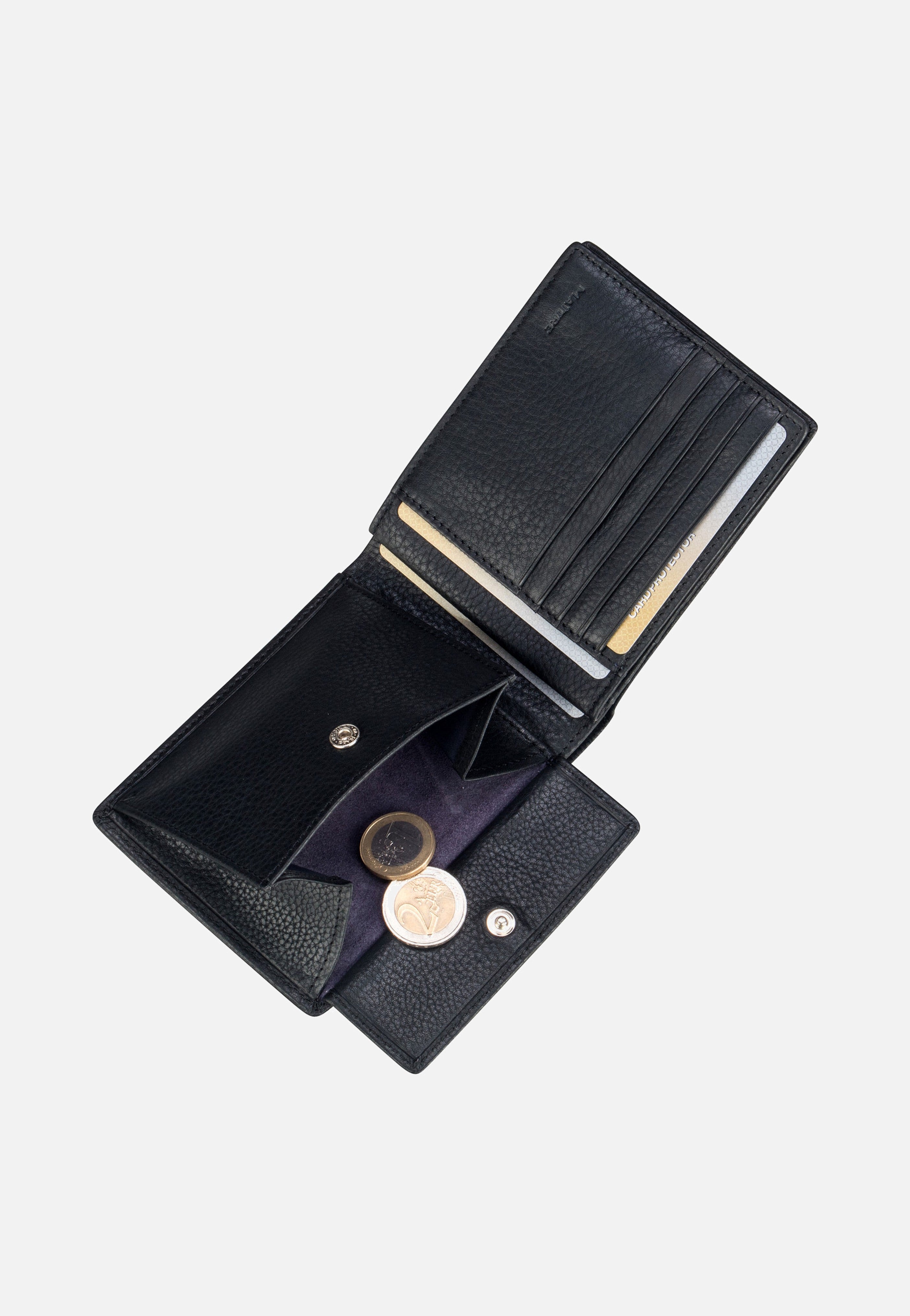 Maître Schwarzerden Gathman Billfold H9 Black Portemonnaie