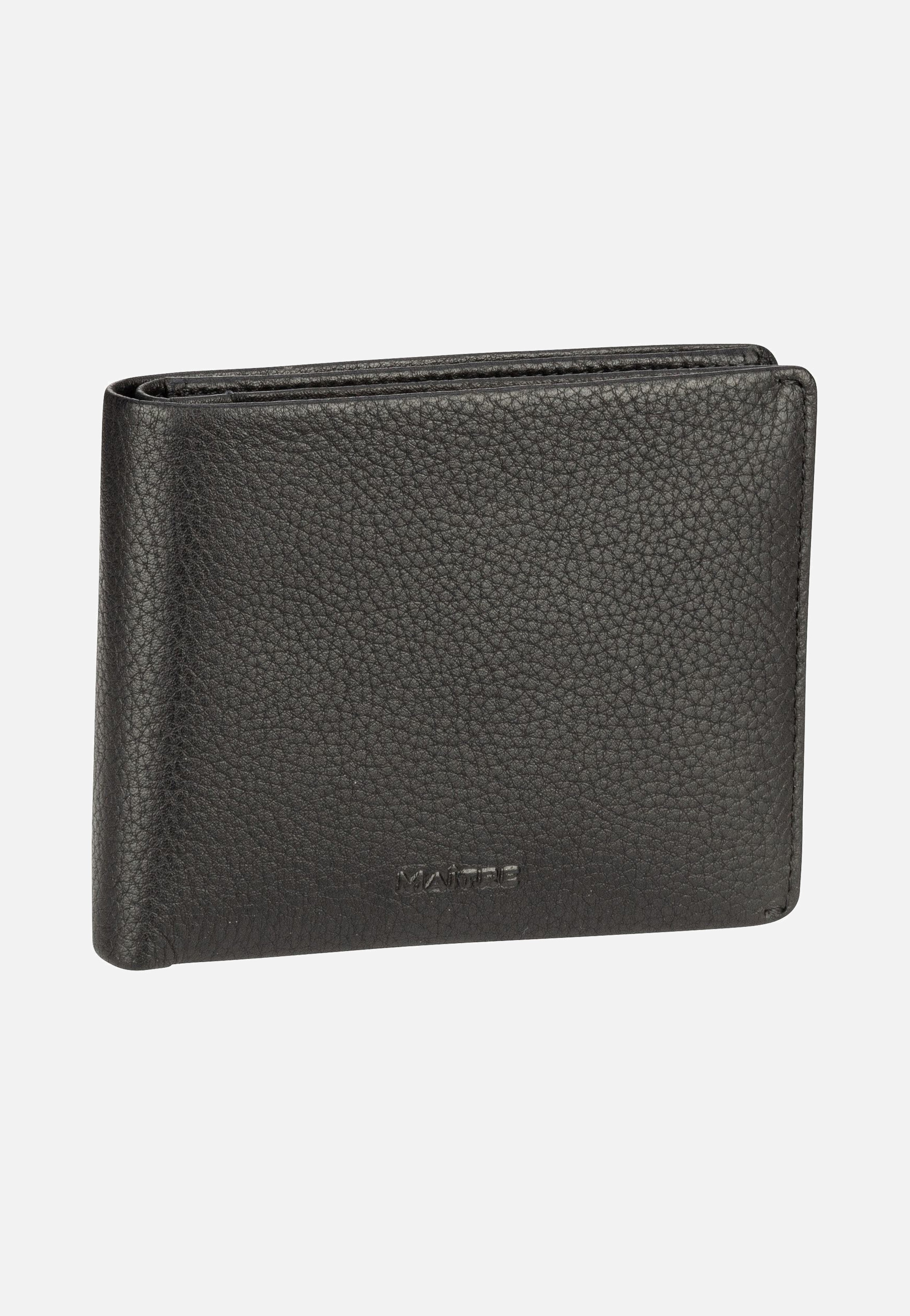 Maître Schwarzerden Gilbrecht Billfold H9 Black Portemonnaie