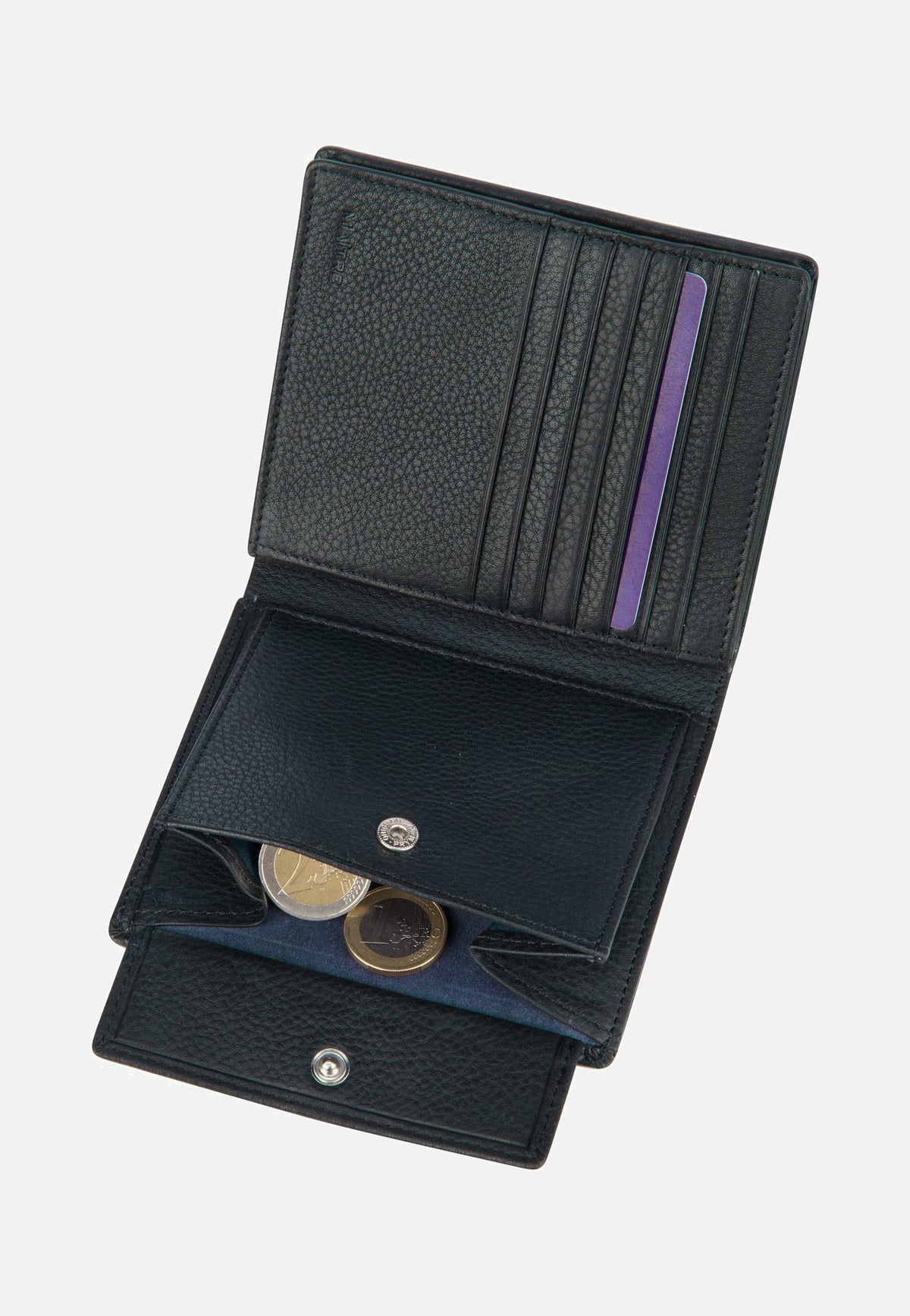 Maître Schwarzerden Hugwald Billfold V12 Black Portemonnaie