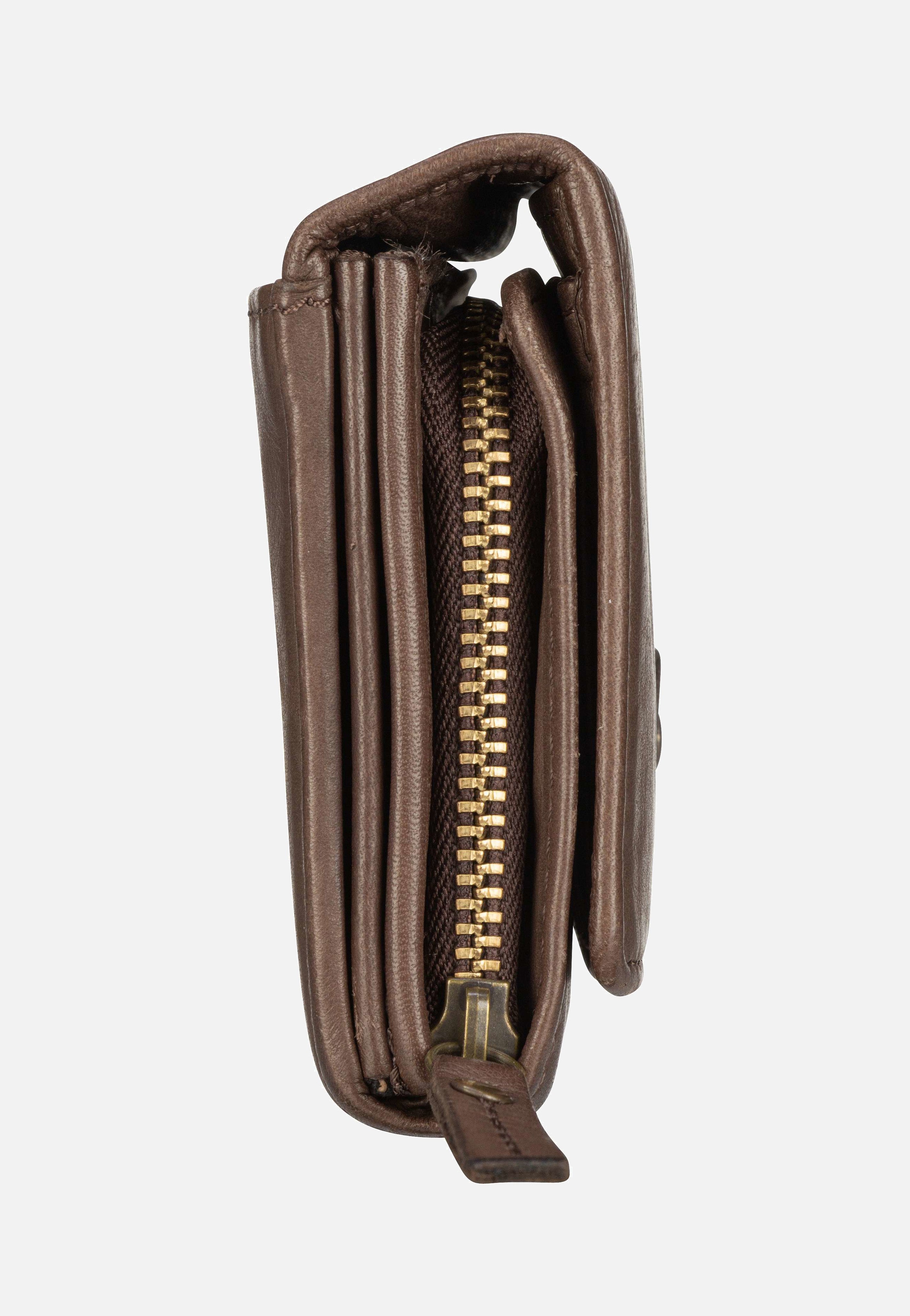 Maître Steinbach Dilara LH11F Dark Brown Portemonnaie
