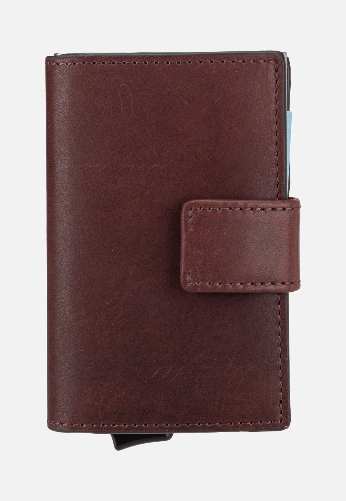 Maître Birkheim C-Three E-Cage SV8 Darkbrown Portemonnaie