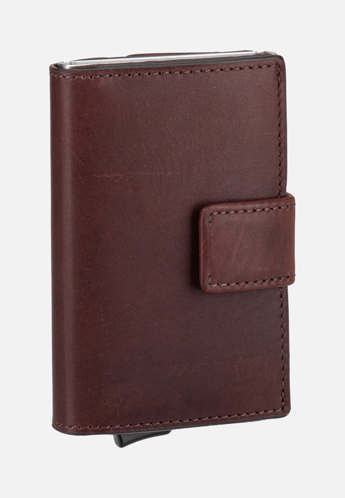 Maître Birkheim C-Three E-Cage SV8 Darkbrown Portemonnaie