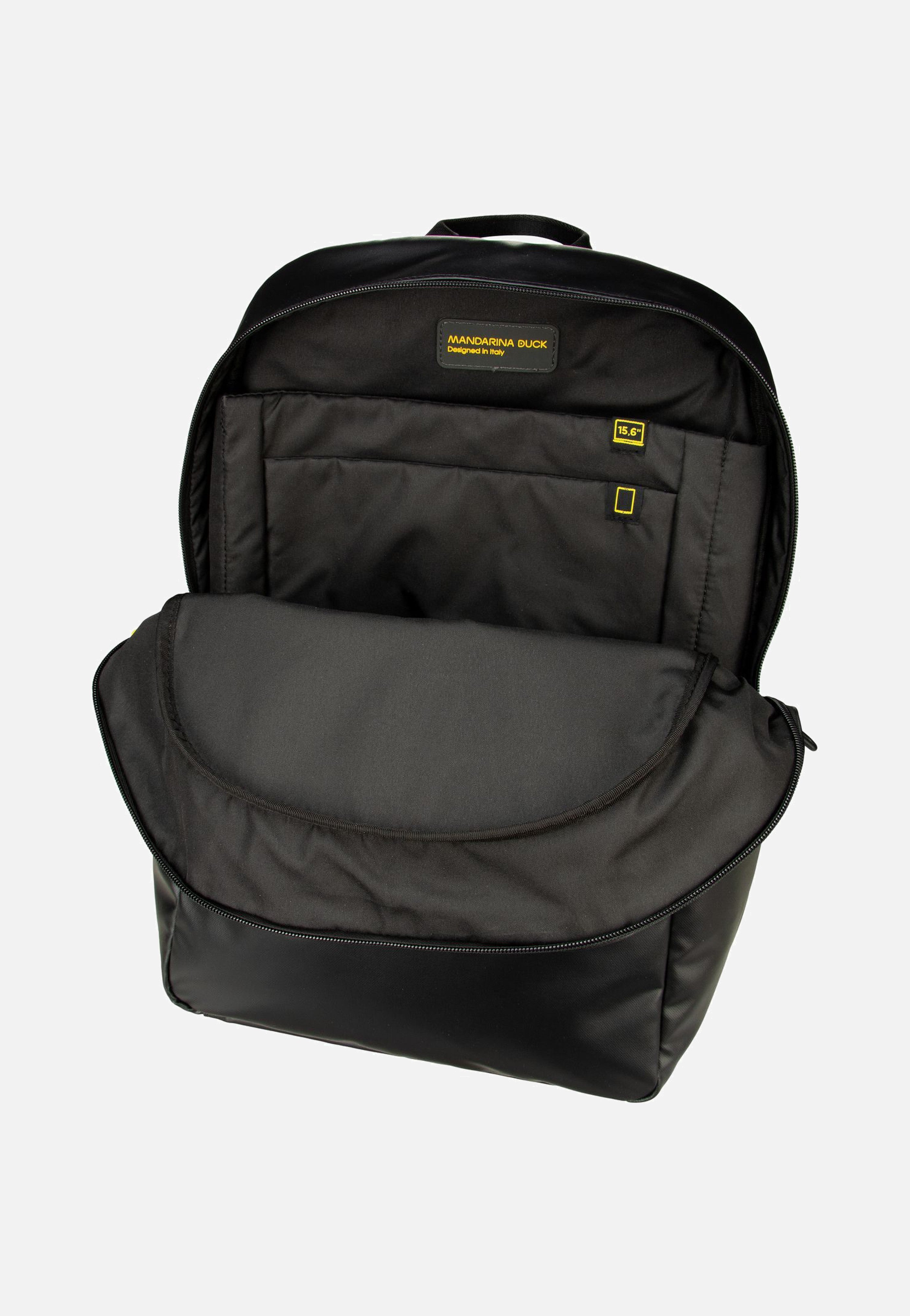 Mandarina Duck Eco Coated OST04 Black Rucksack
