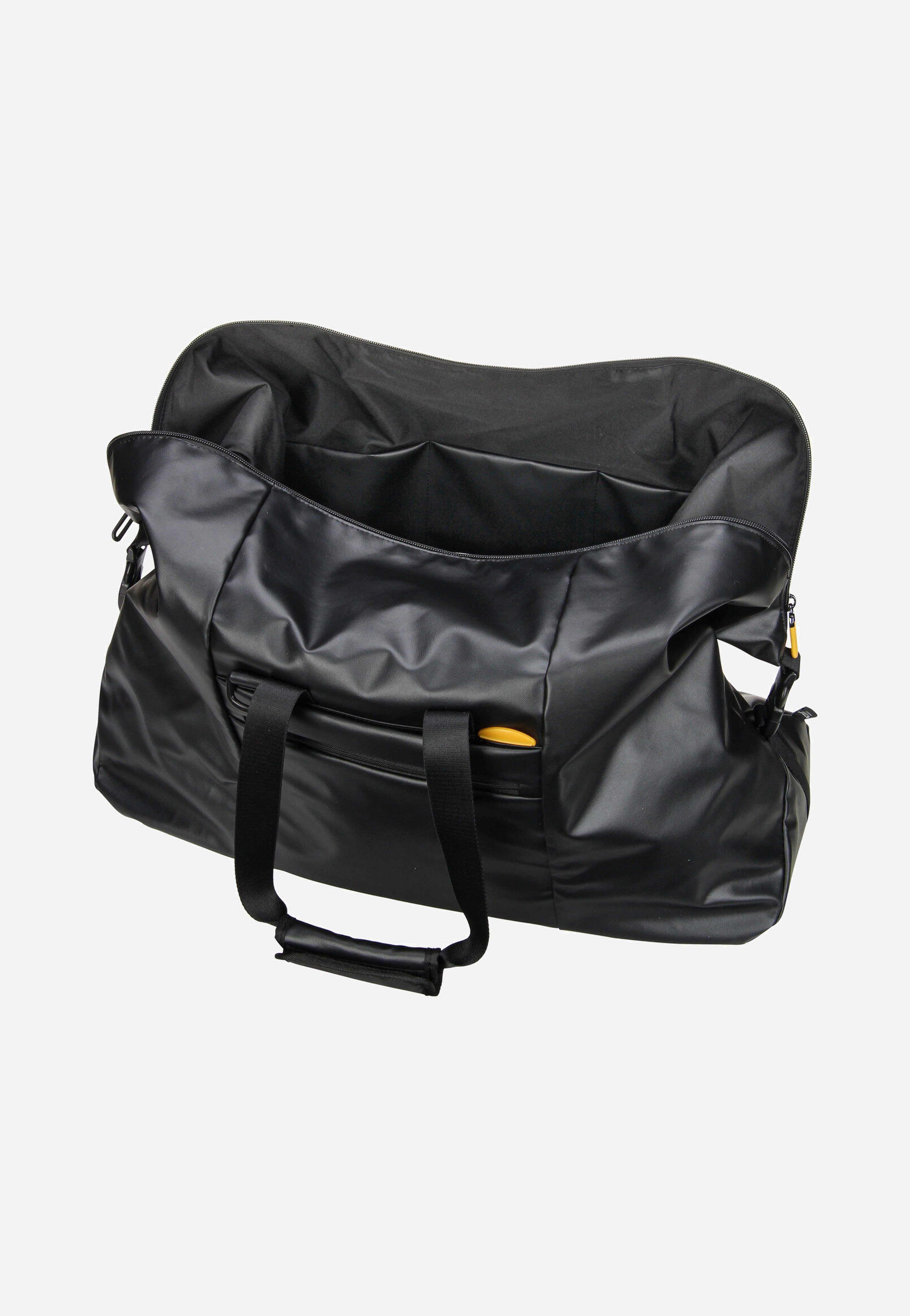 Mandarina Duck Eco Coated Duffle OSB02 Black Dufflebag