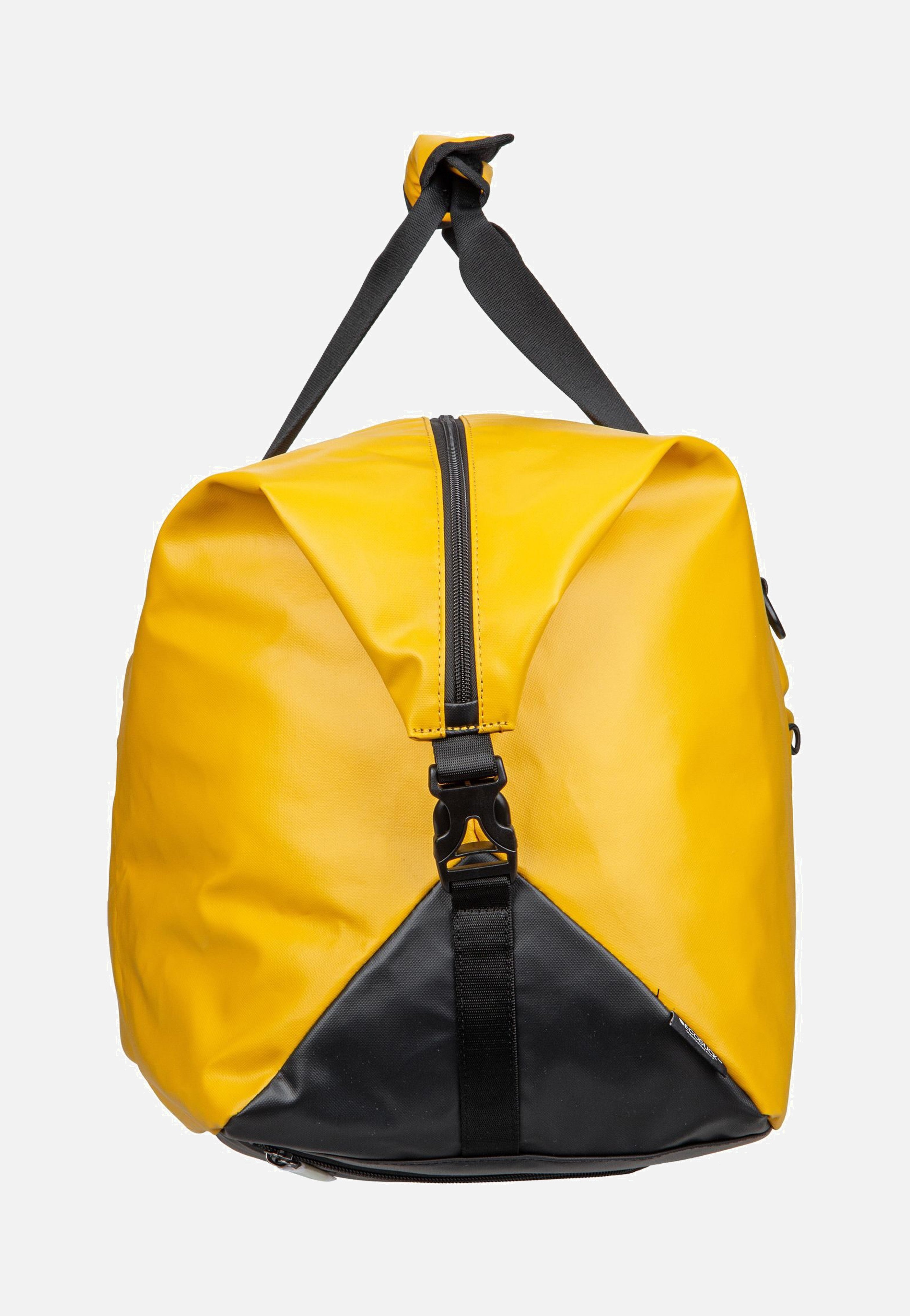 Mandarina Duck Eco Coated Duffle OSB02 Duck Yellow Dufflebag