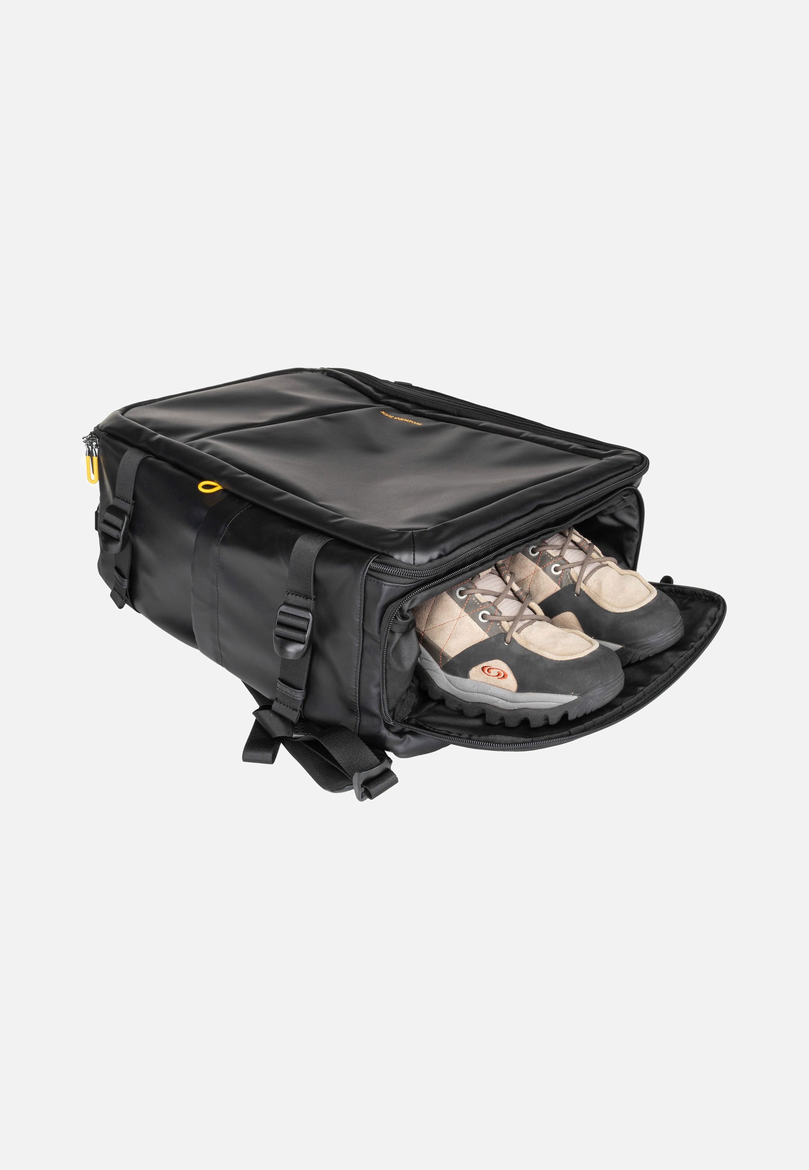 Mandarina Duck Eco Coated OST06 Black Travel Rucksack