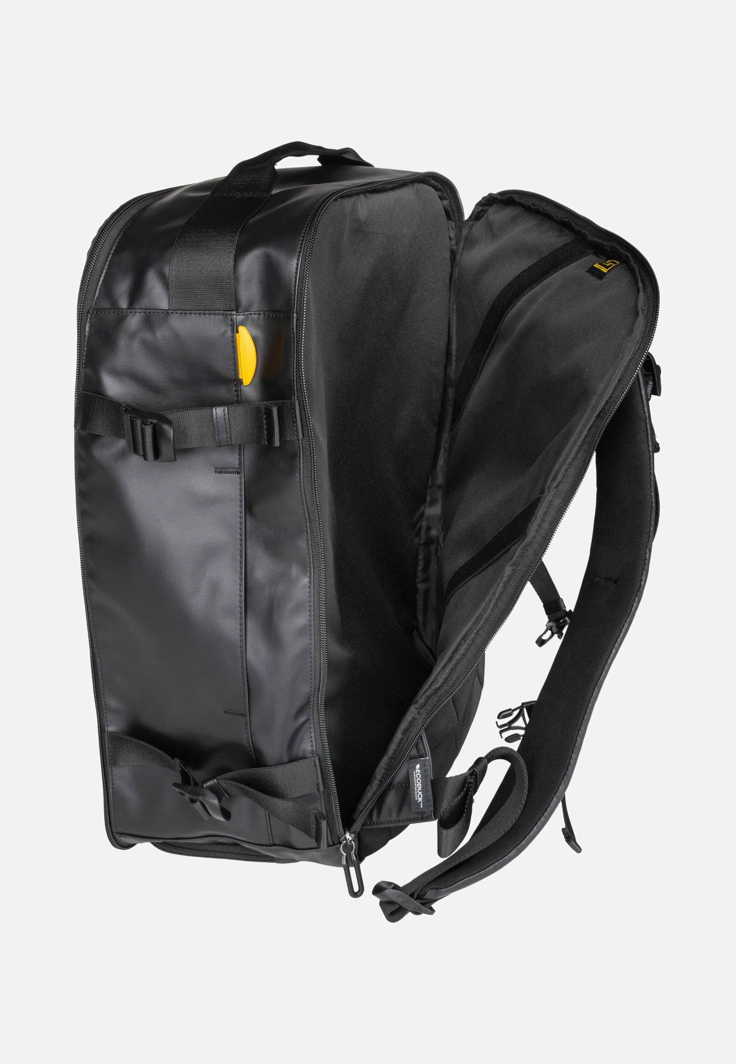 Mandarina Duck Eco Coated OST06 Black Travel Rucksack