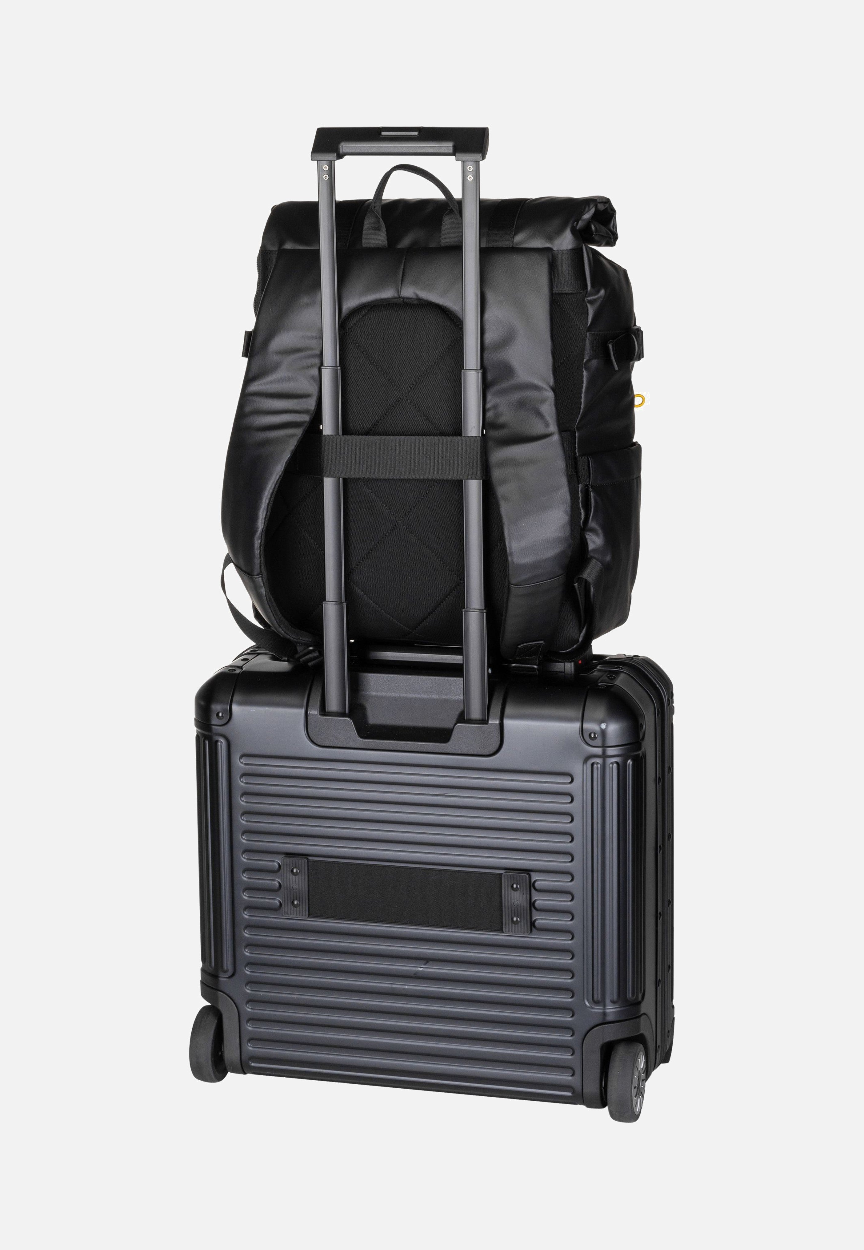 Mandarina Duck Eco Coated OST09 Black Rucksack