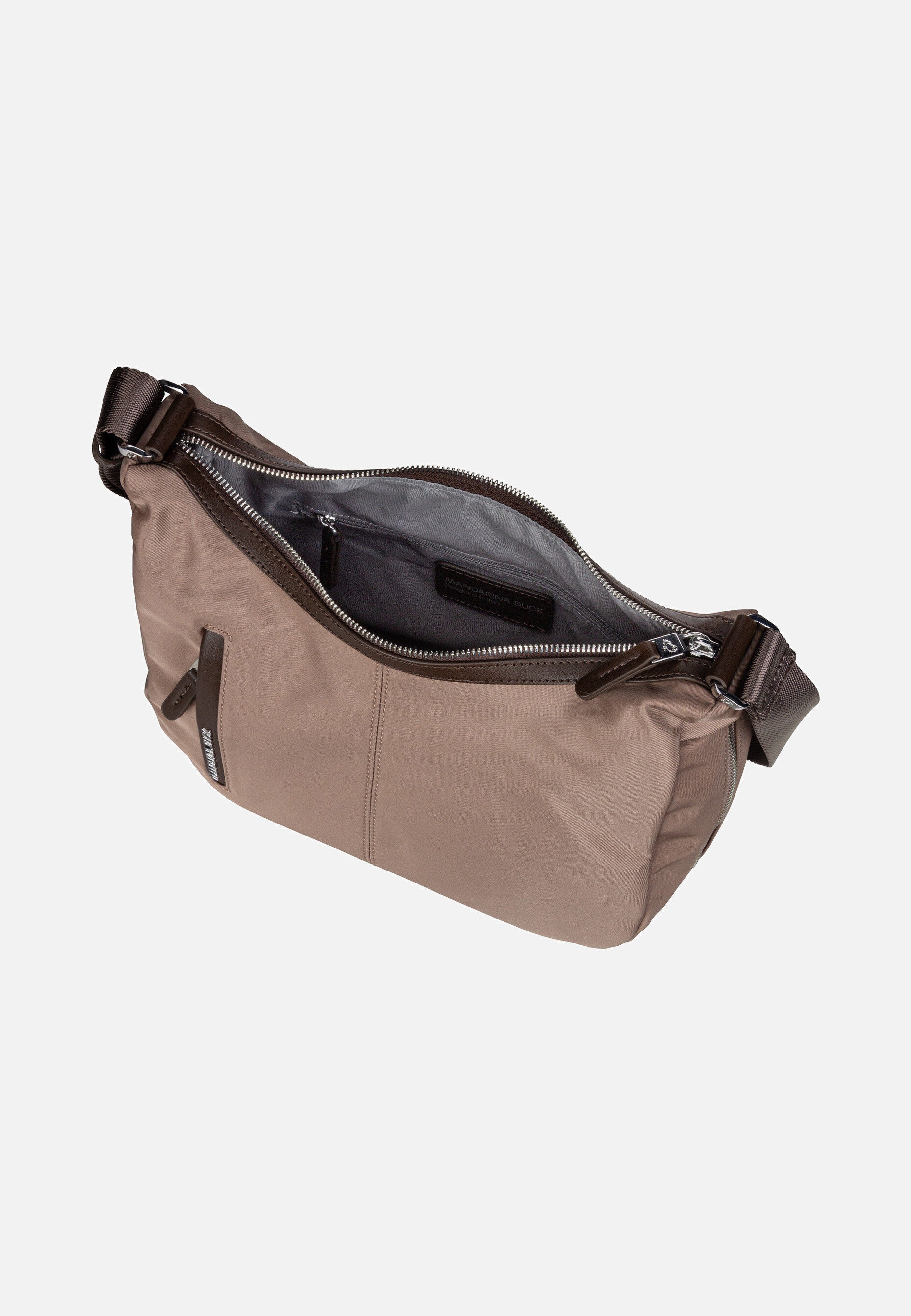 Mandarina Duck Hunter Medium Hobo VCT36 Beaver Hobo Bag