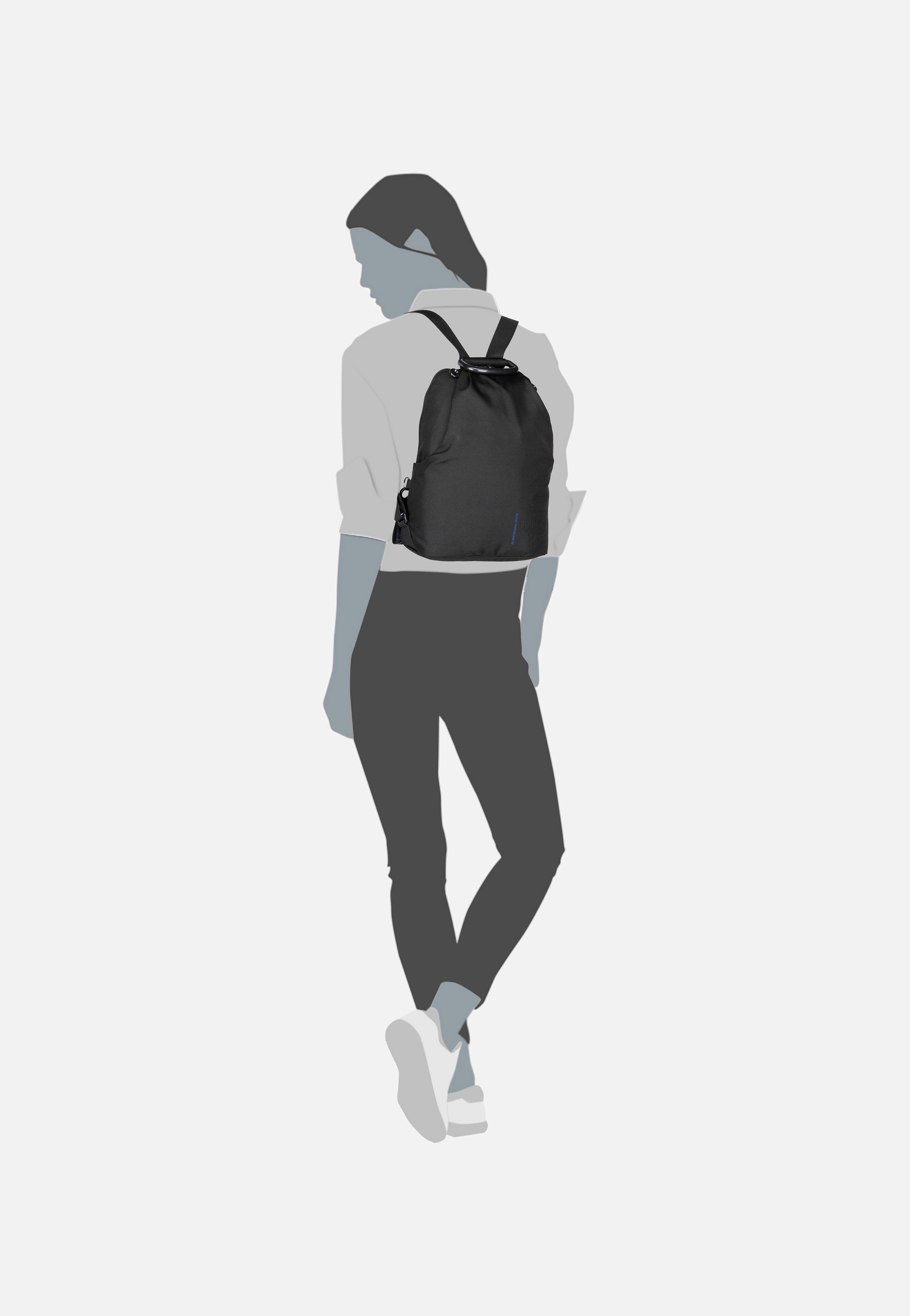 Mandarina Duck MD20 QMT39 Black Rucksack