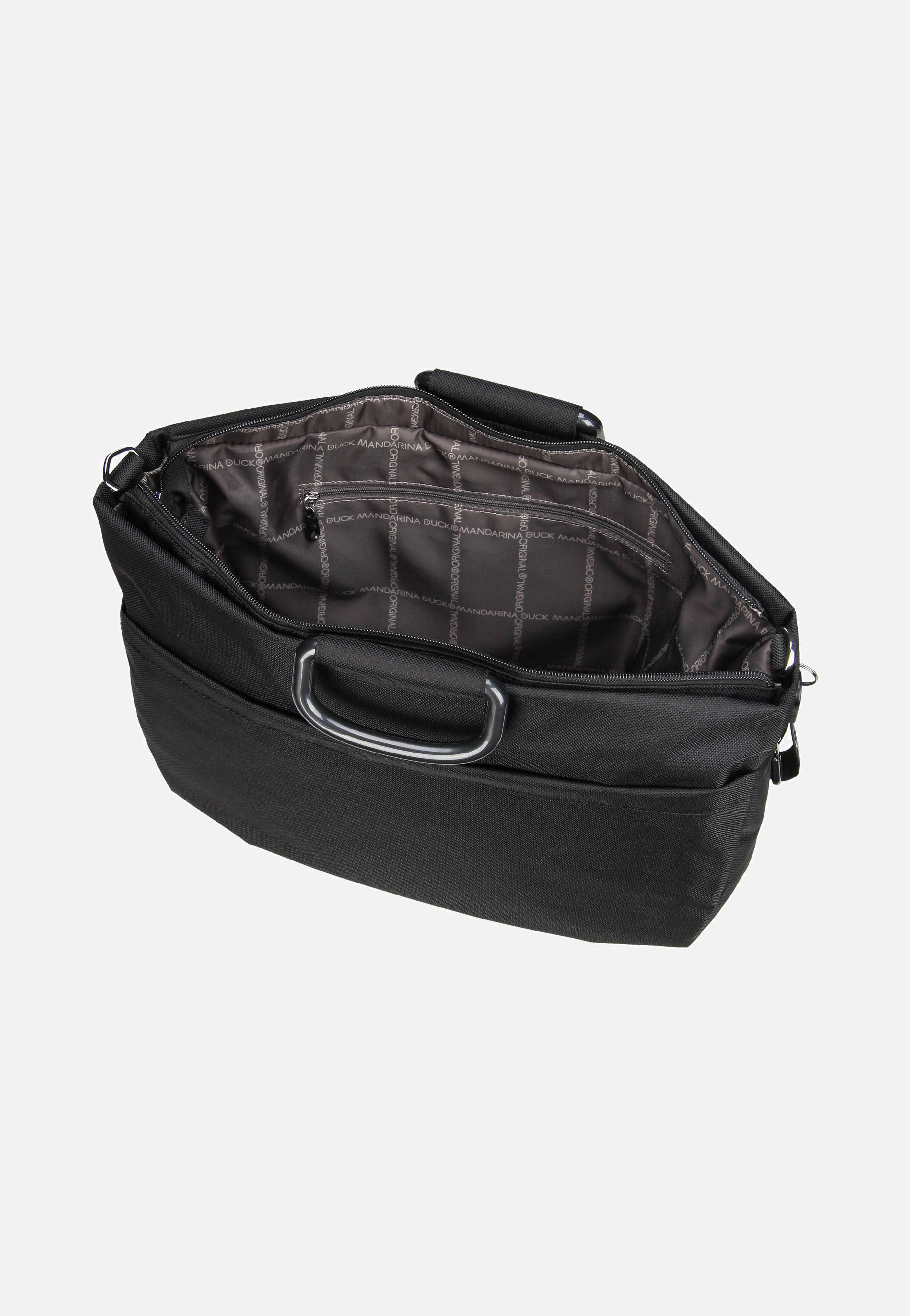 Mandarina Duck MD20 QMT40 Black Satchel