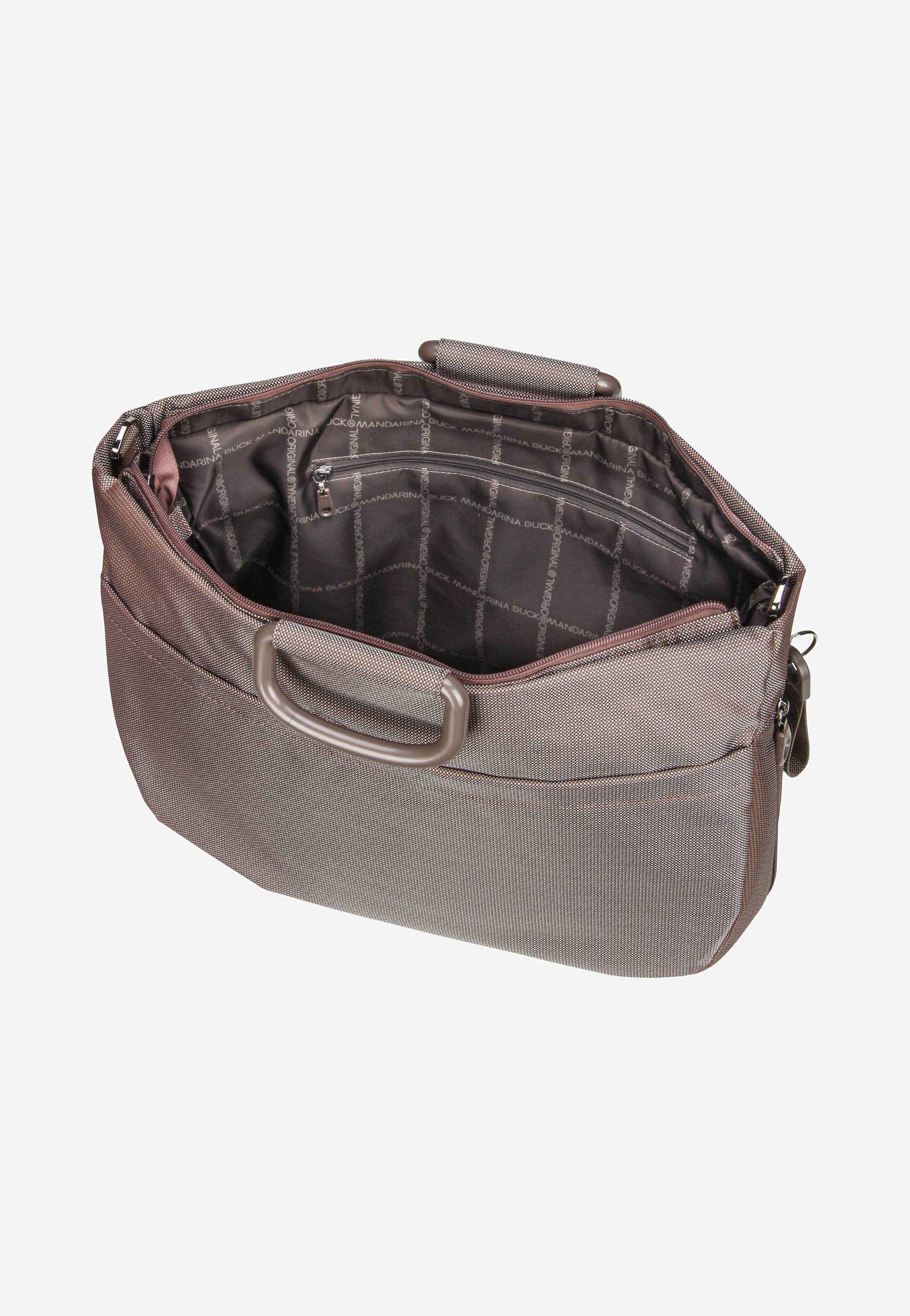 Mandarina Duck MD20 QMT40 Taupe Satchel