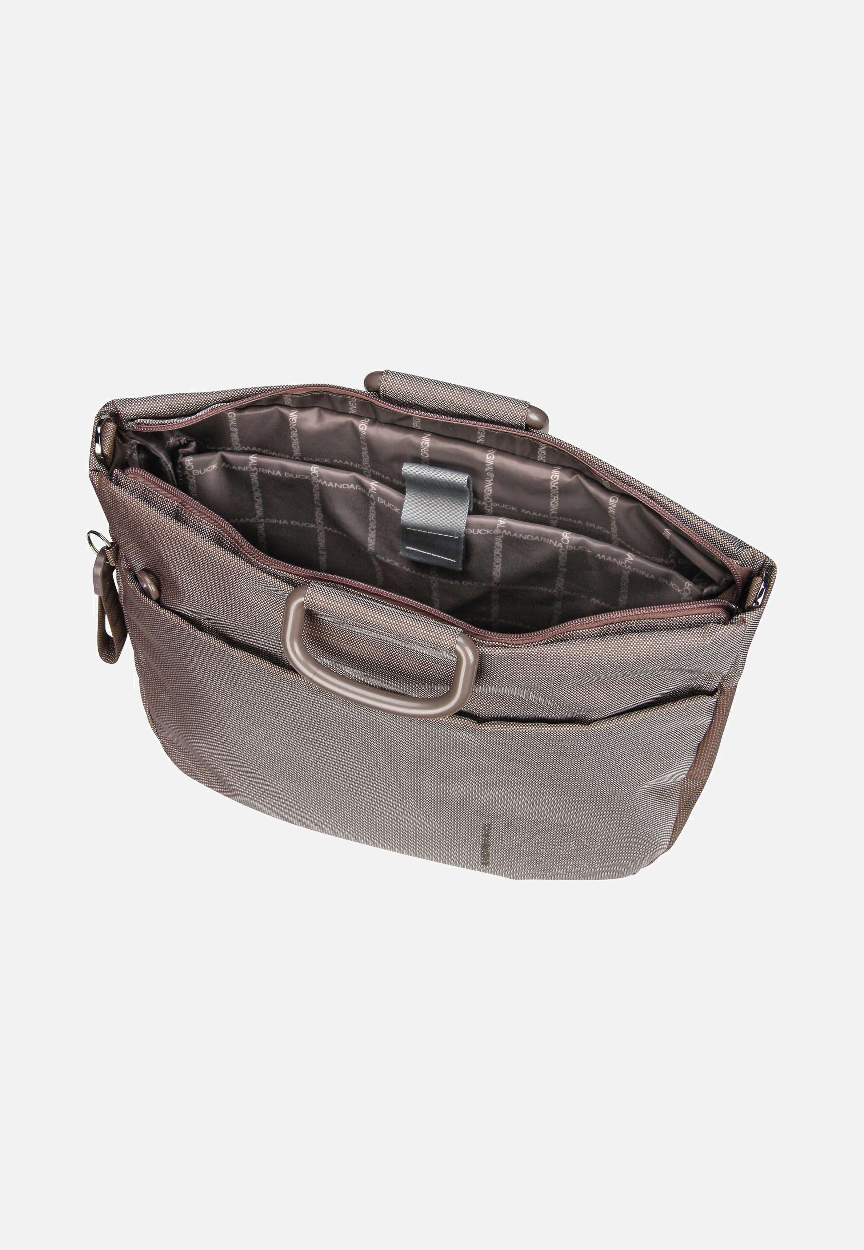 Mandarina Duck MD20 QMT40 Taupe Satchel