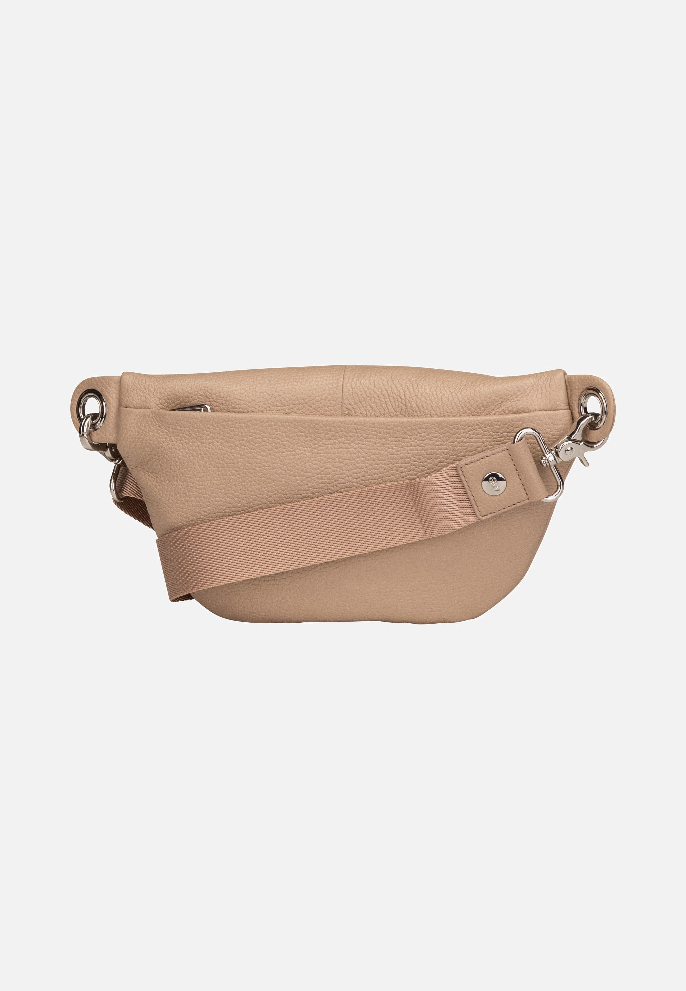 Mandarina Duck Mellow Leather Bum Bag FZT73 Warm Taupe Bauchtasche